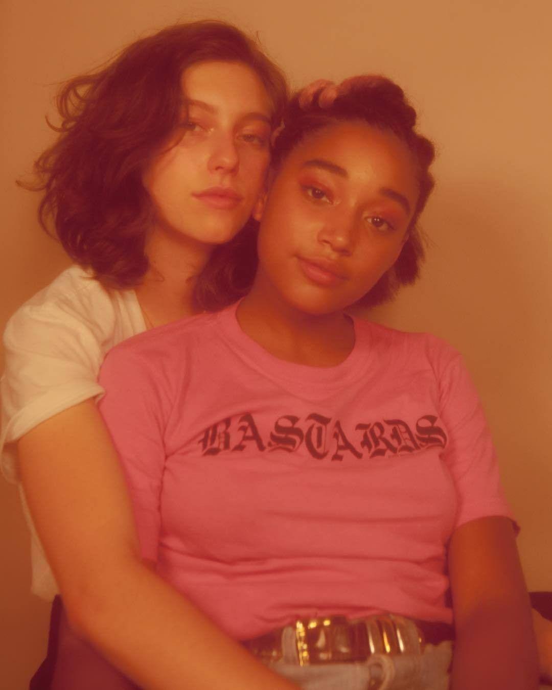 King Princess and Amandla Stenberg. Celebrities. I love