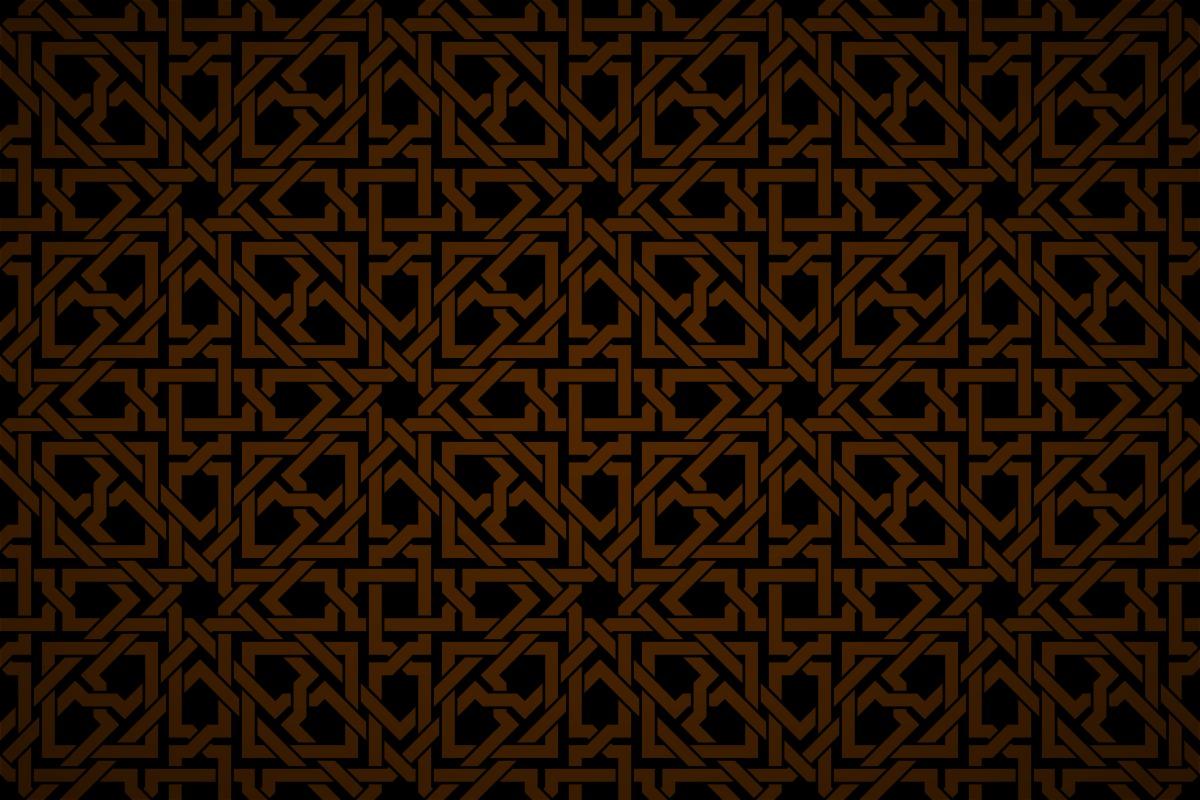Free islamic geometric interwoven wallpaper patterns