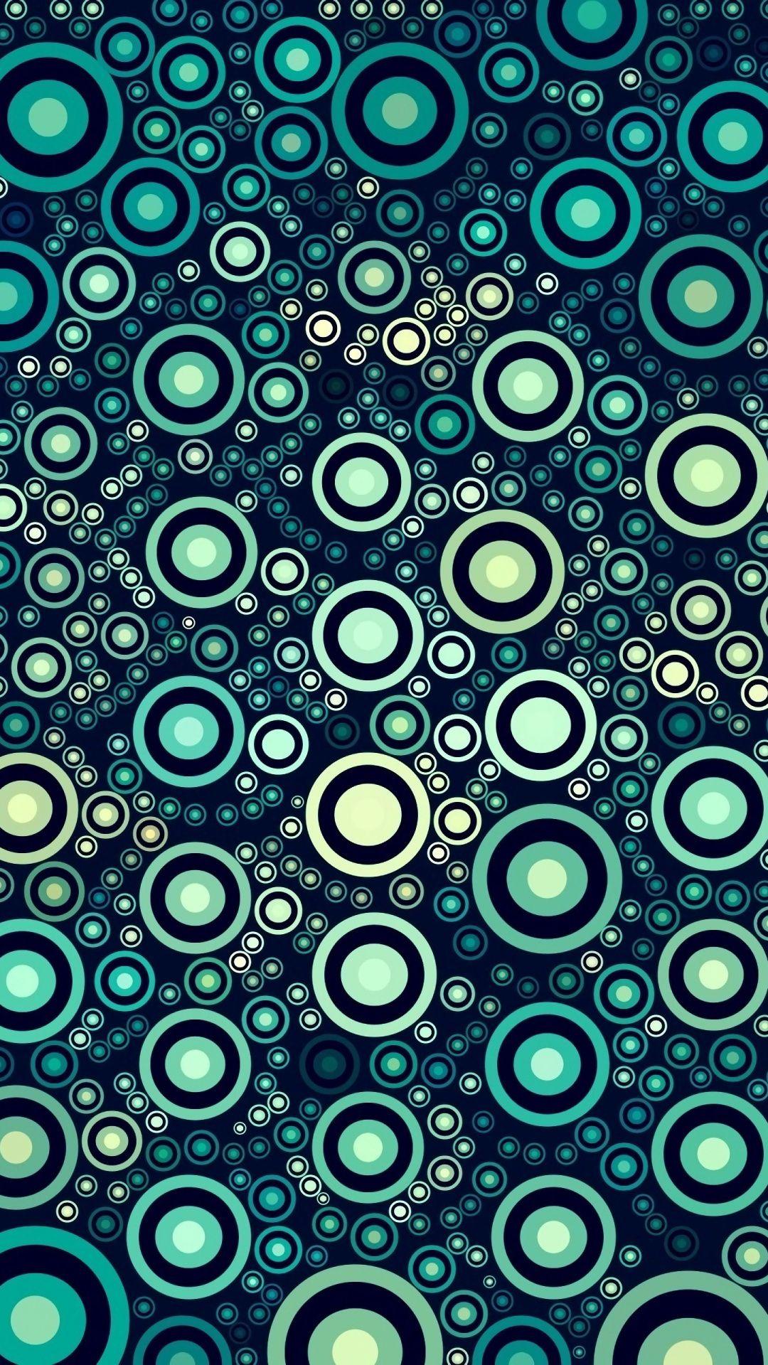 Bubbles, circles, pattern, texture, 1080x1920 wallpaper