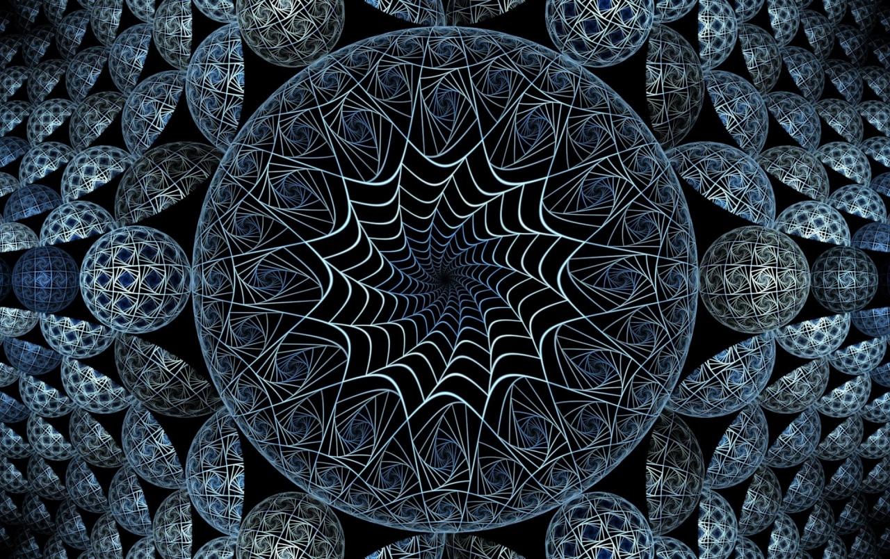 Circle Pattern Rotation Blue wallpaper. Circle Pattern