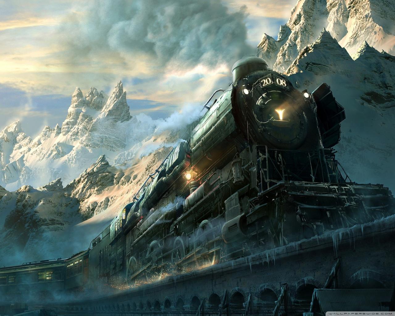 Train Travel Fantasy ❤ 4K HD Desktop Wallpaper for • Wide