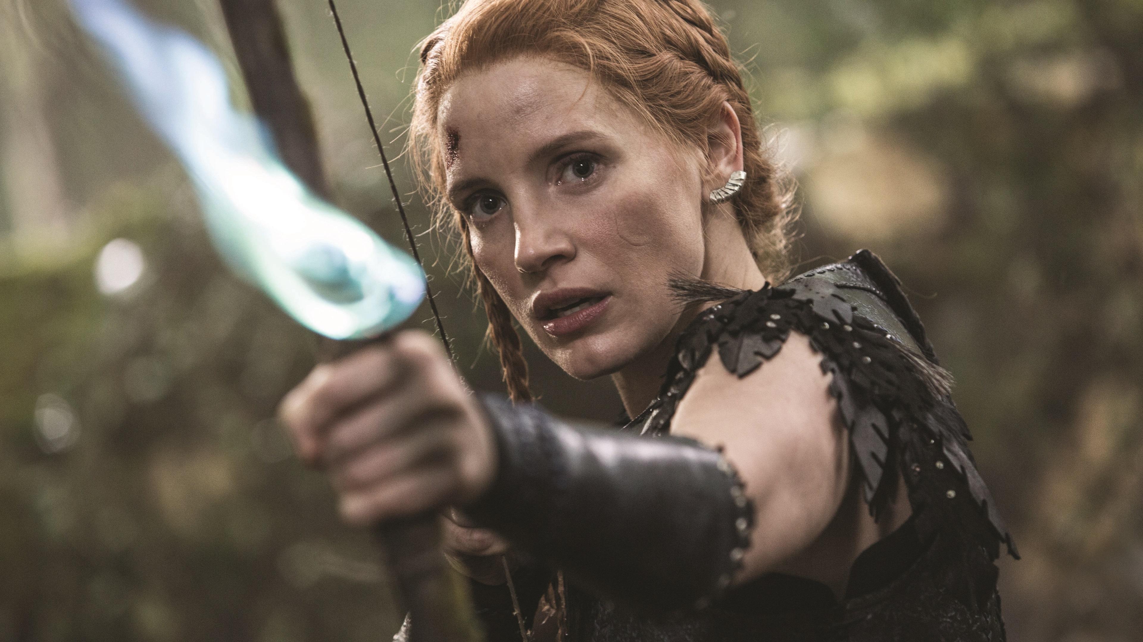 Wallpaper Jessica Chastain, The Huntsman: Winter's War