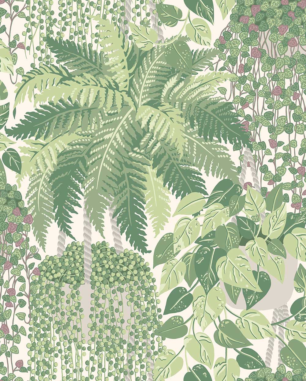 Fern By Cole & Son Green Olive