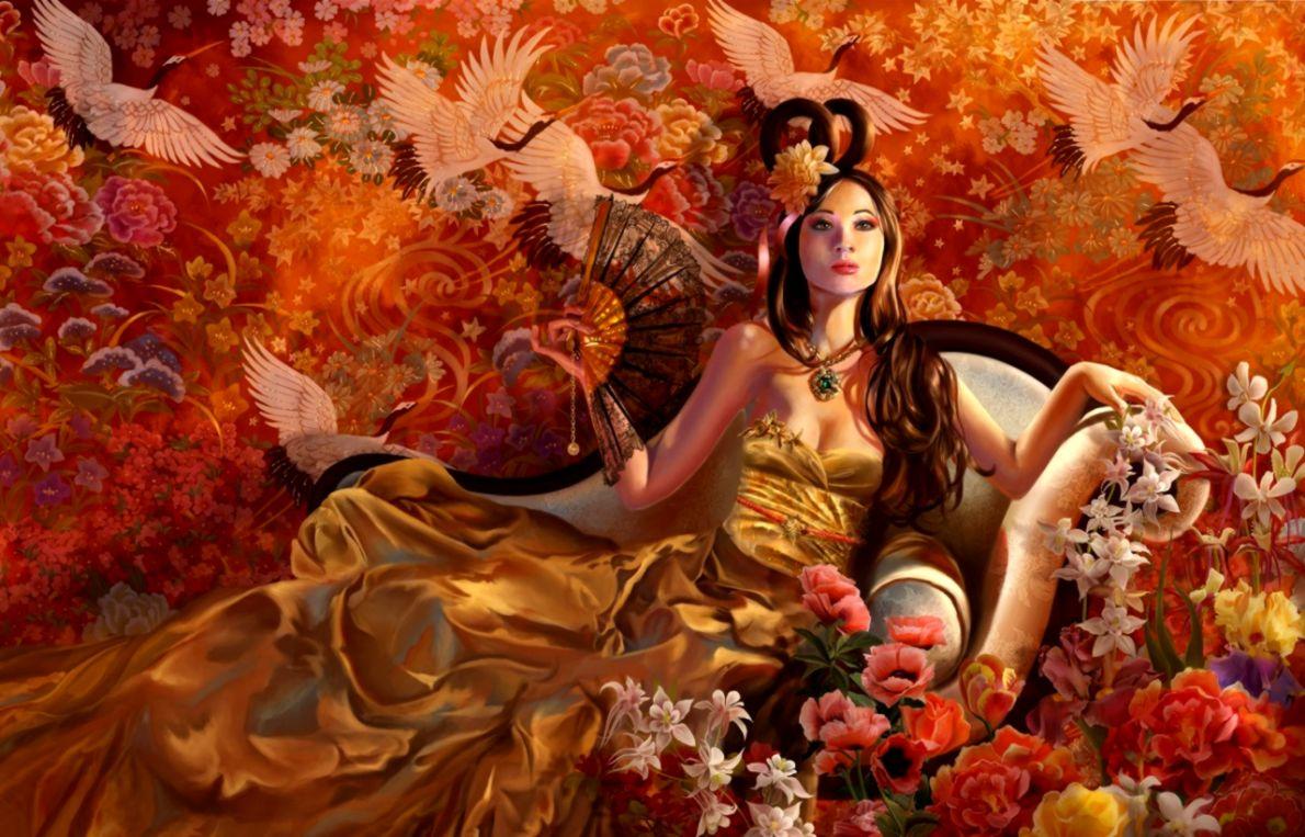 Autumn Fantasy Wide Wallpaper