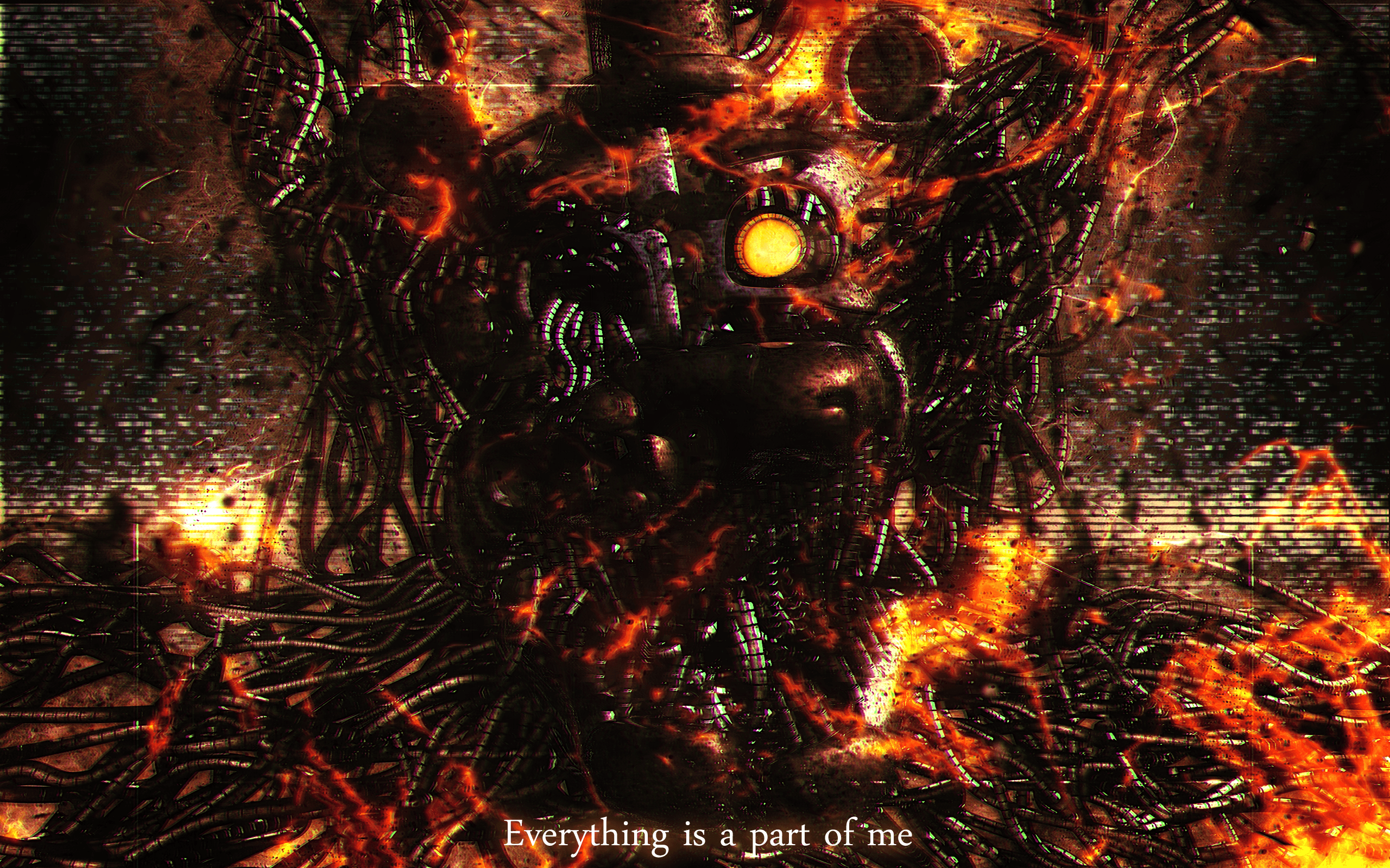 Molten Freddy Poster. Everything is a part of me. C4D