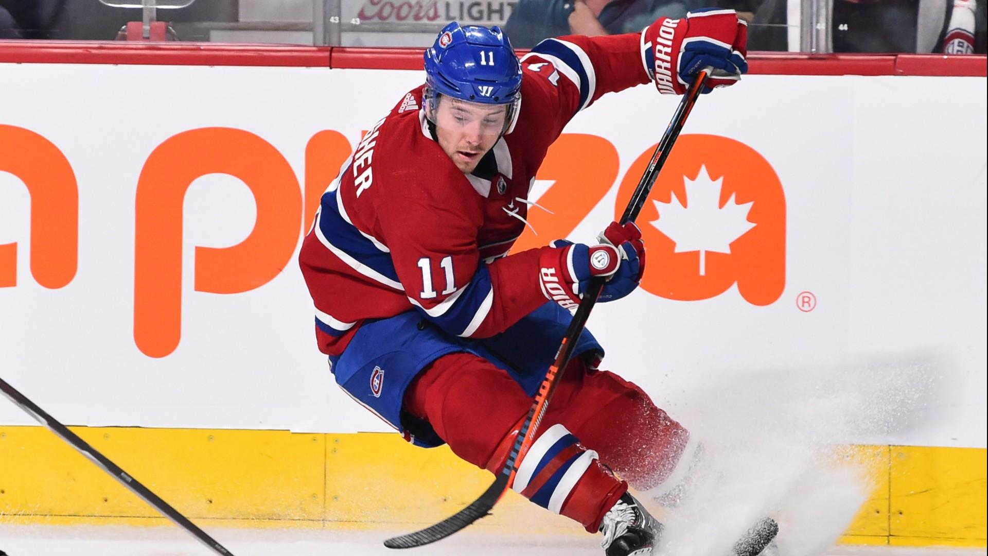 Canadiens top Flyers as Brendan Gallagher posts first career