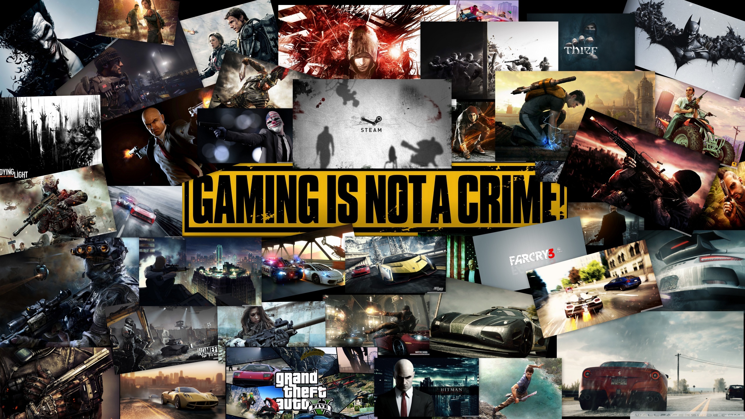 Gaming Is Not A Crime Wallpaper