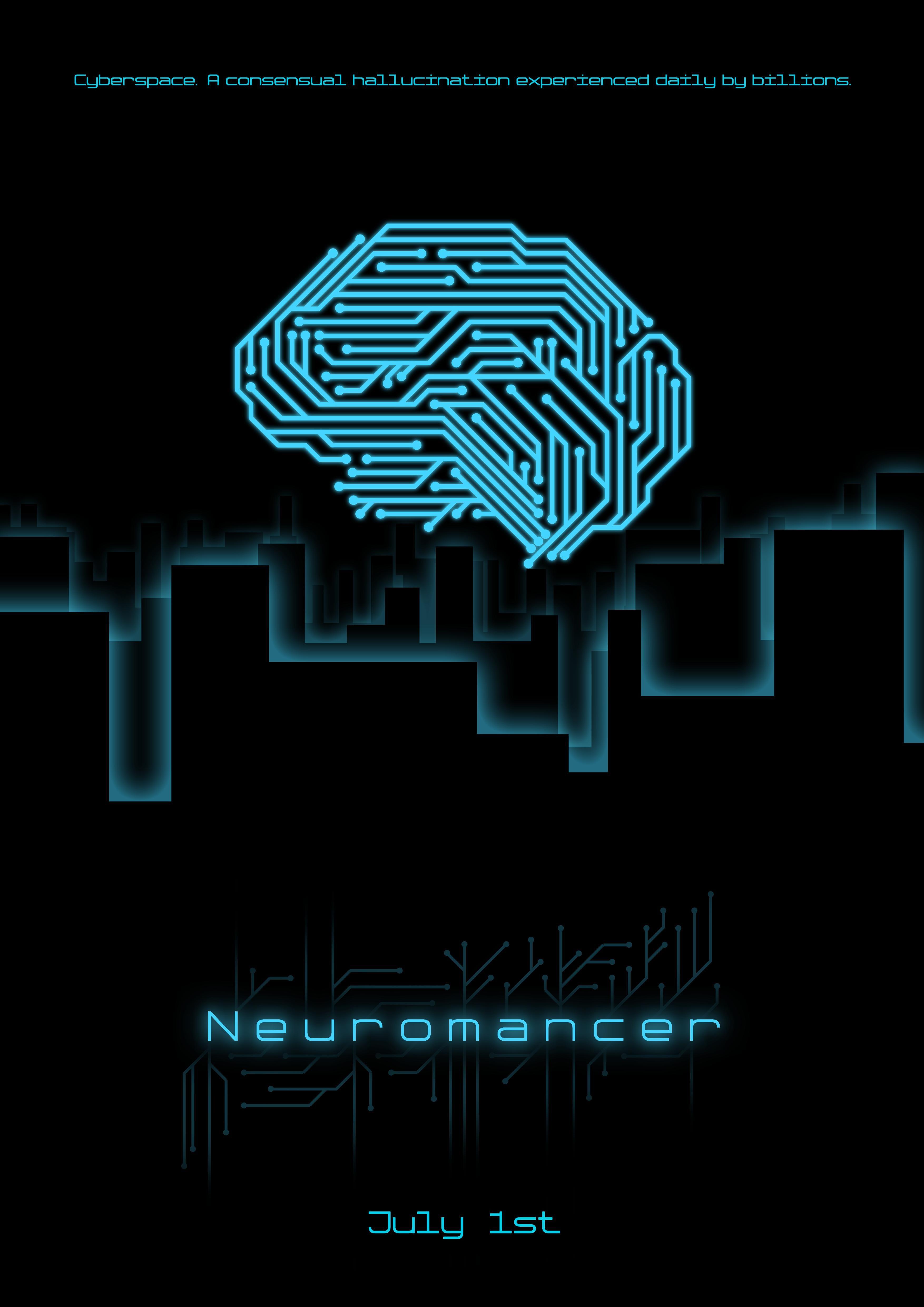 Neuromancer Posters% Cooler. Cyberpunk
