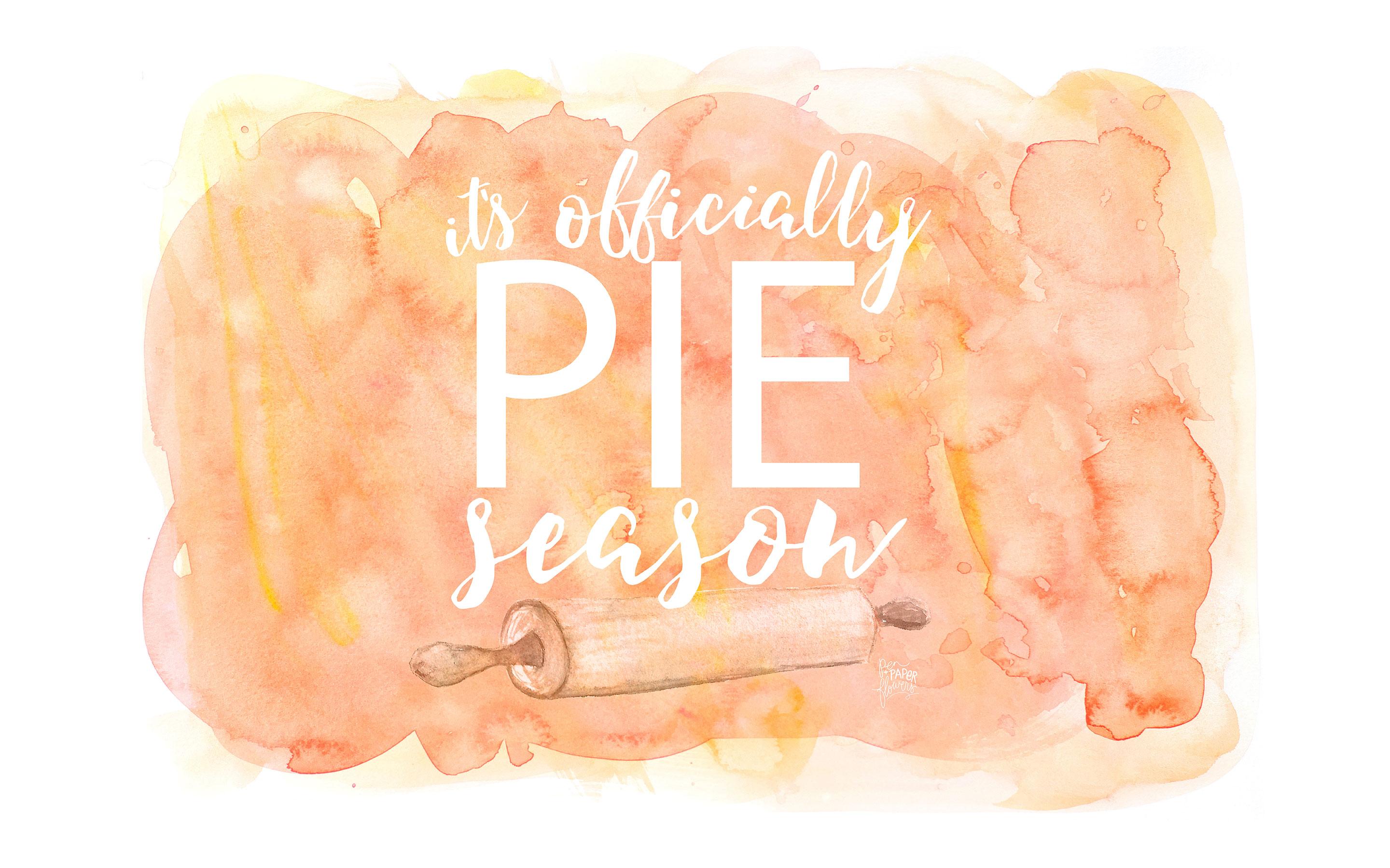 It's Officially Pie Season. The Cake Blog