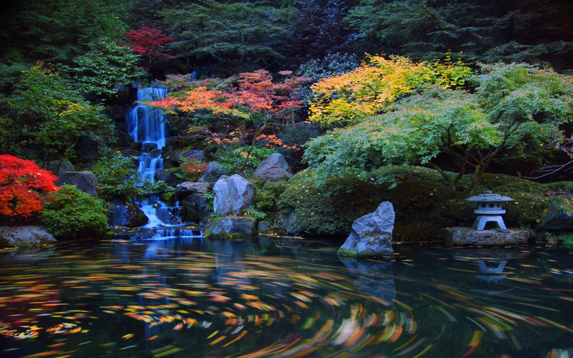 Japanese Garden Wallpaper Background