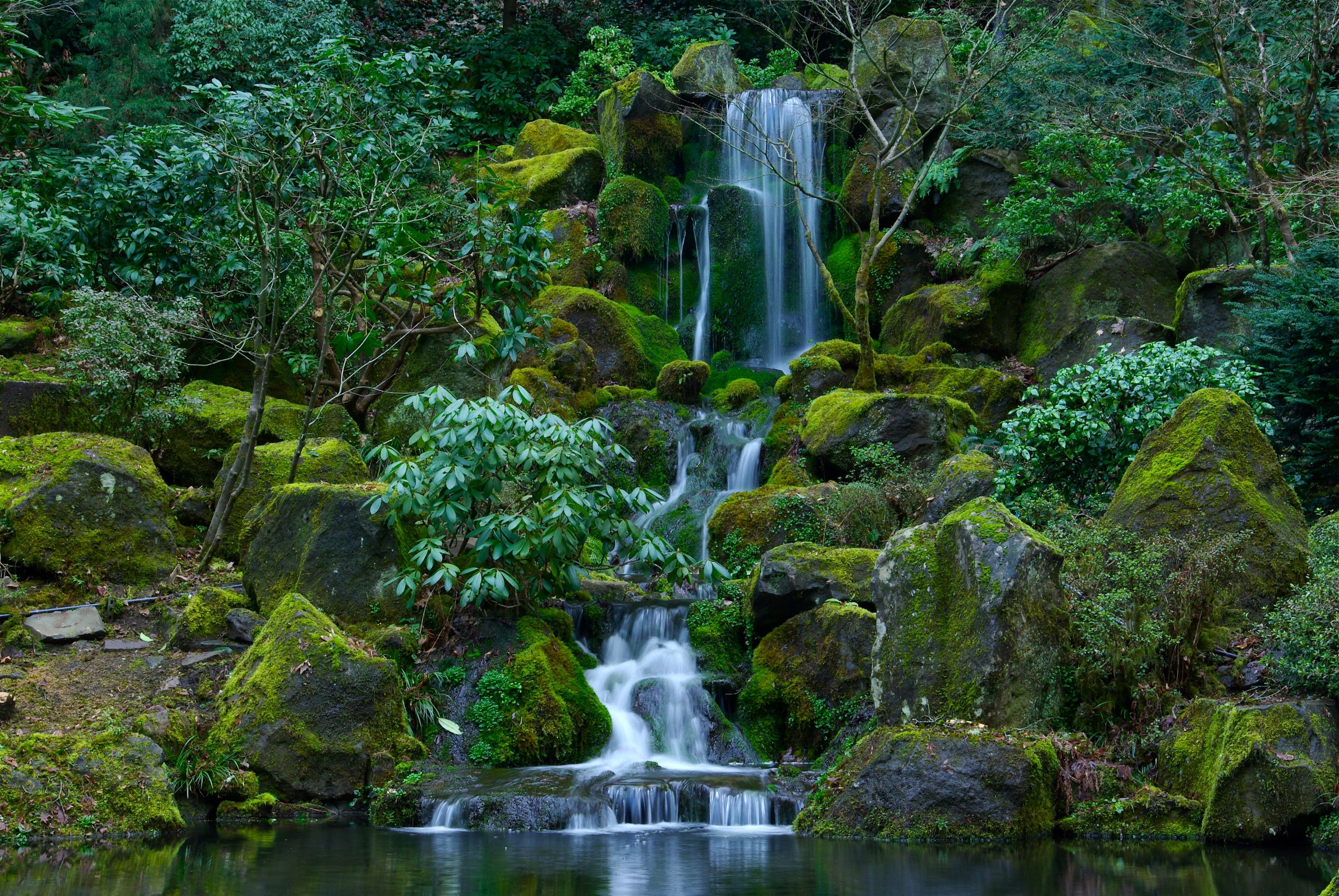 Japanese Waterfall Wallpaper Free Japanese Waterfall