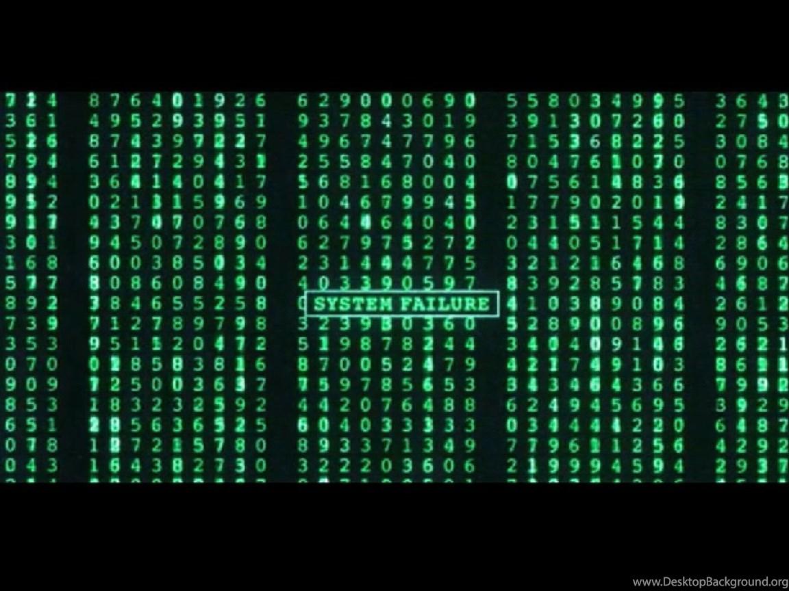 The Matrix System Failure Wallpaper Desktop Background