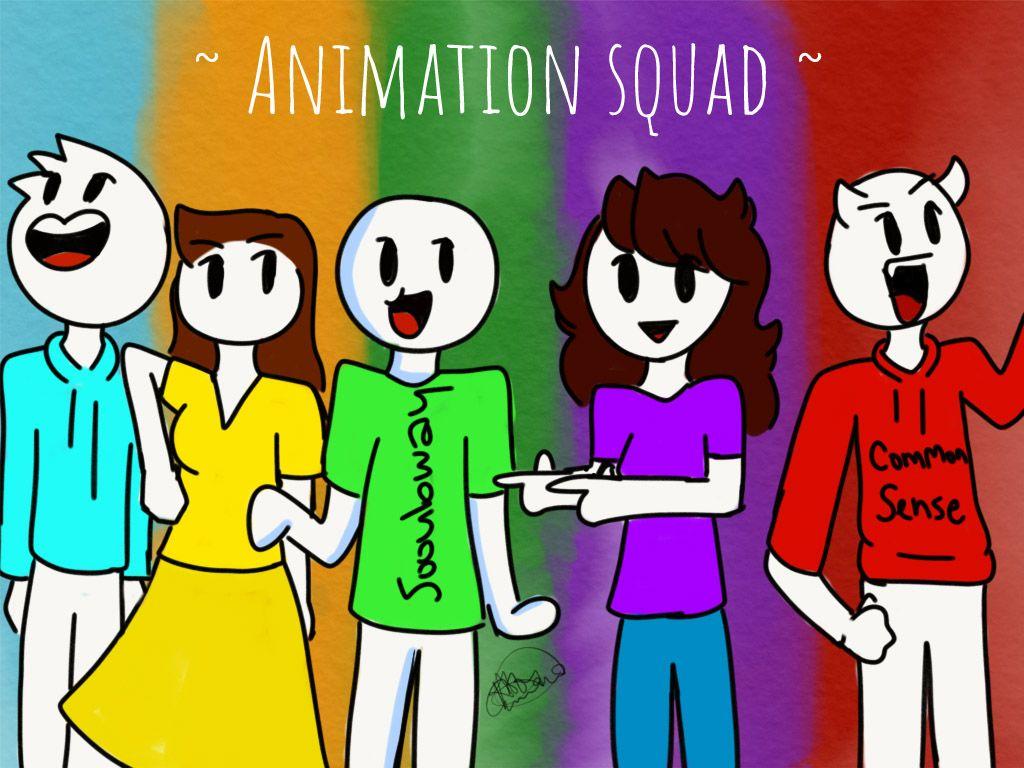 AnimationSquad fanart theodd1sout jaidenanimations letm