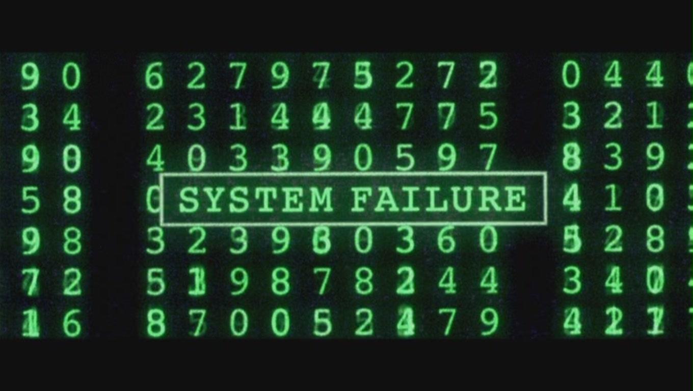 Quotes about System failure (48 quotes)