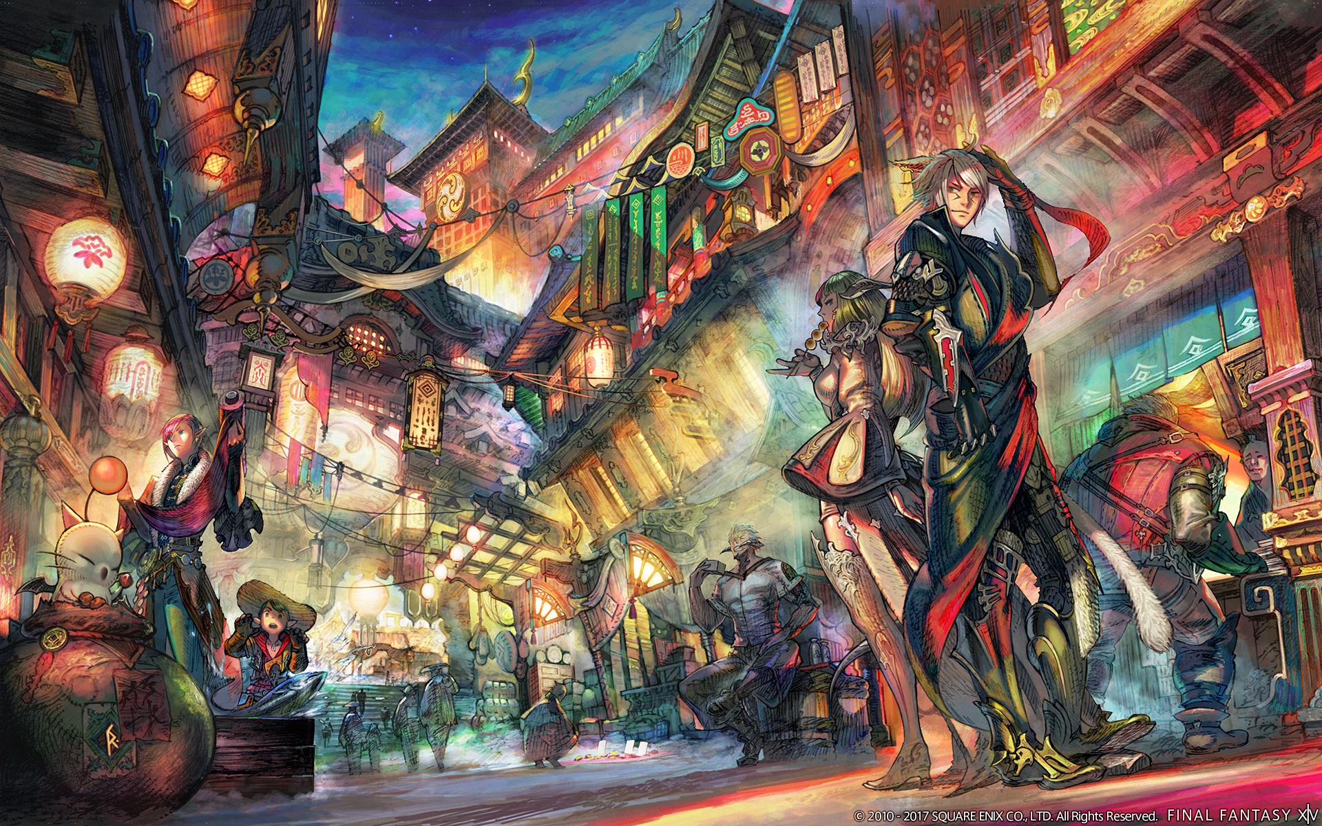 Final Fantasy XIV Wallpaper Anime Image