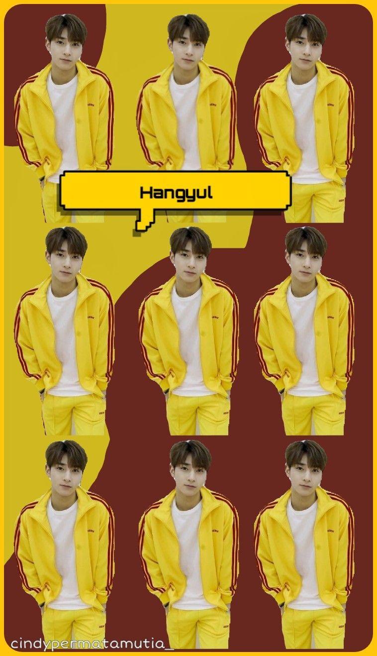 Wallpaper/ Lockscreen IM Hangyul. Lockscreen Kpop By Me di 2019