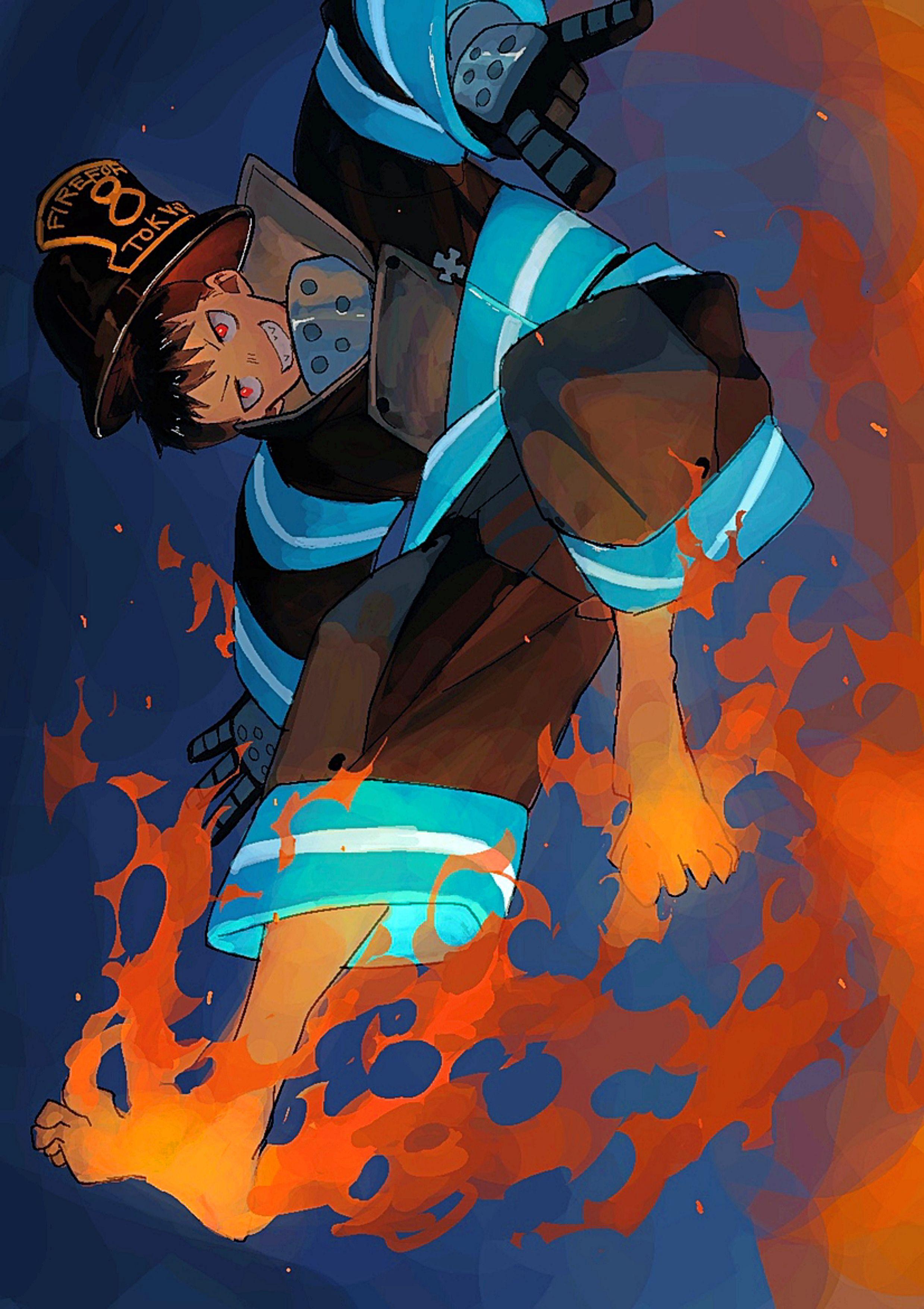 Best Fire Force image. Fire, Anime, Shinra kusakabe