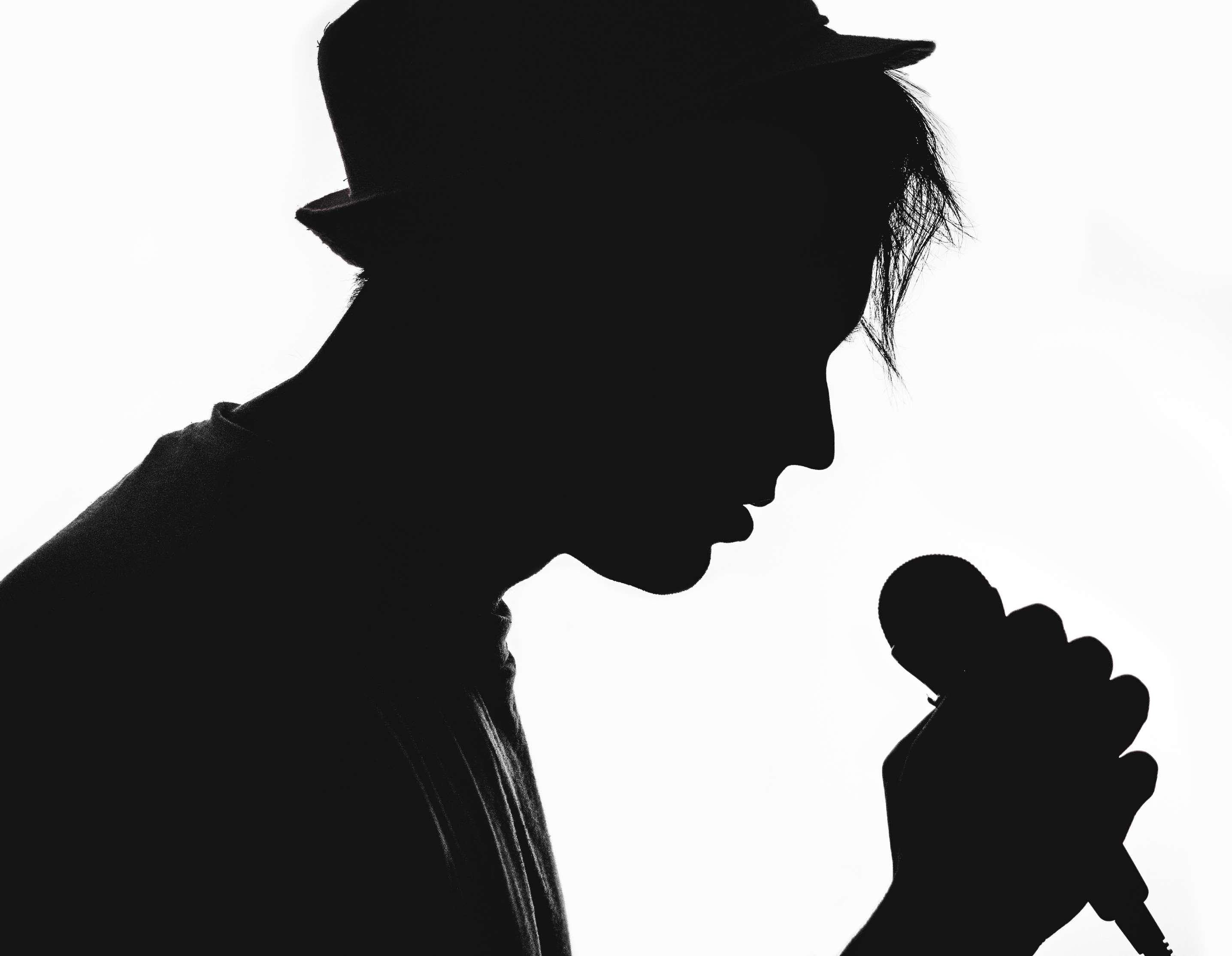 black and white, concert, entertainment, hair, hat