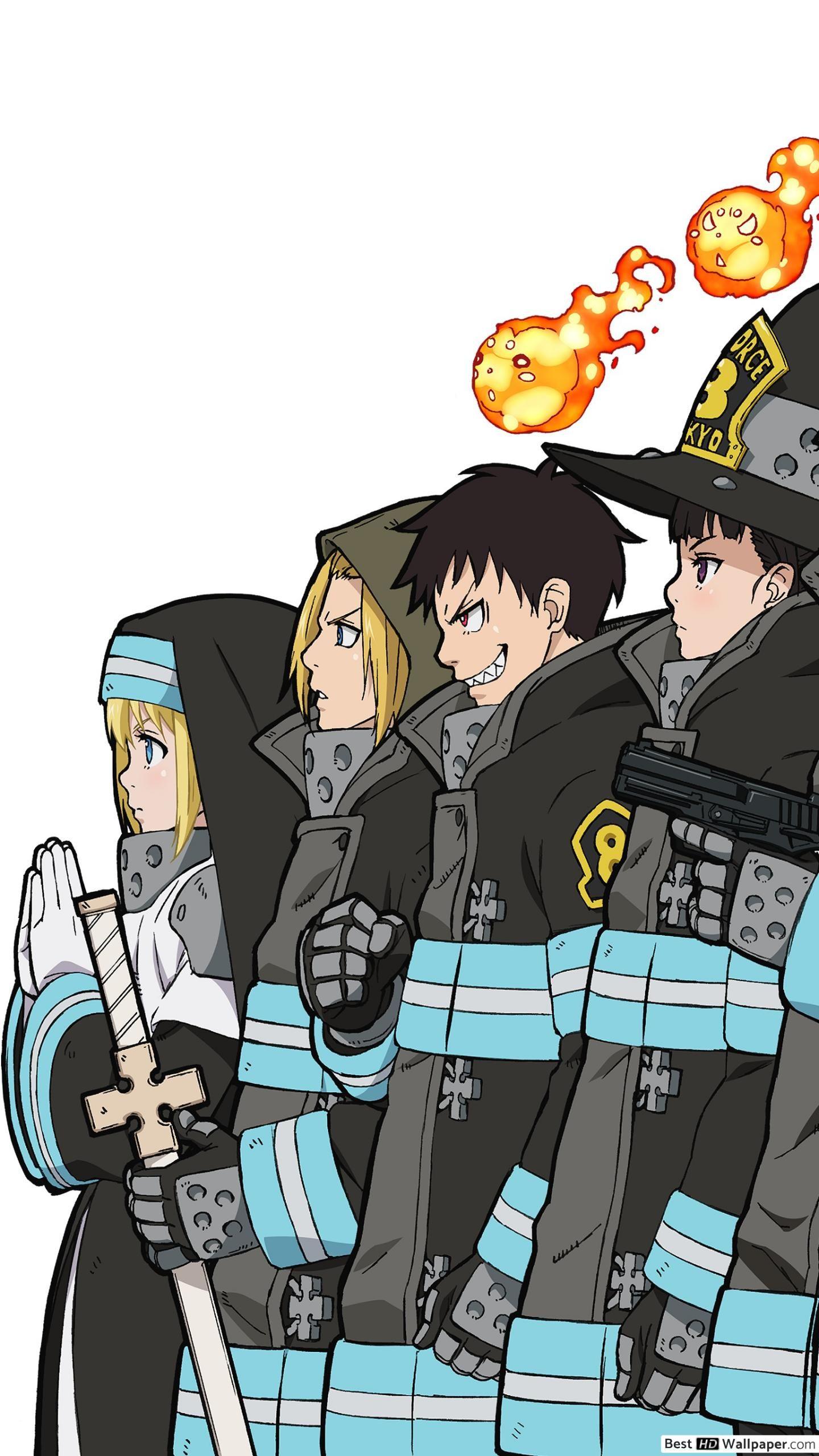 Fire Force Anime Wallpaper HD