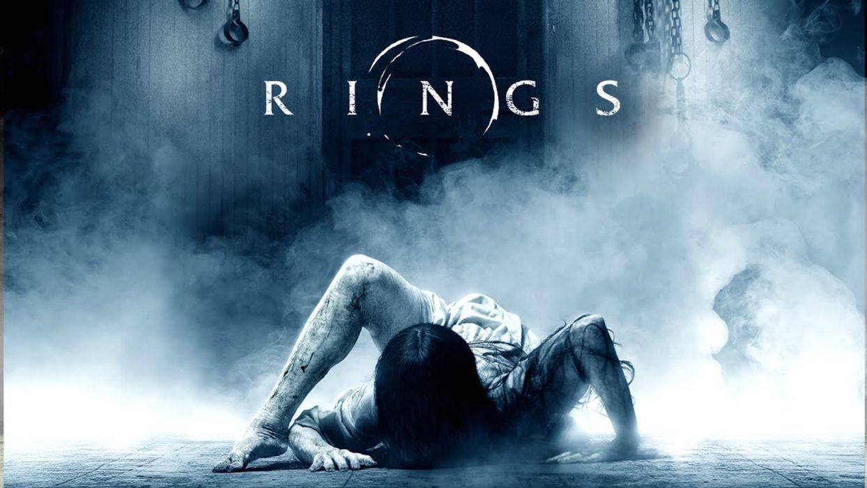 RINGS horror movie film dark evil thriller supernatural psychological ghost ring grudge sadako kayako ringu bunshinsaba scary macabre spooky halloween poster wallpaperx1080