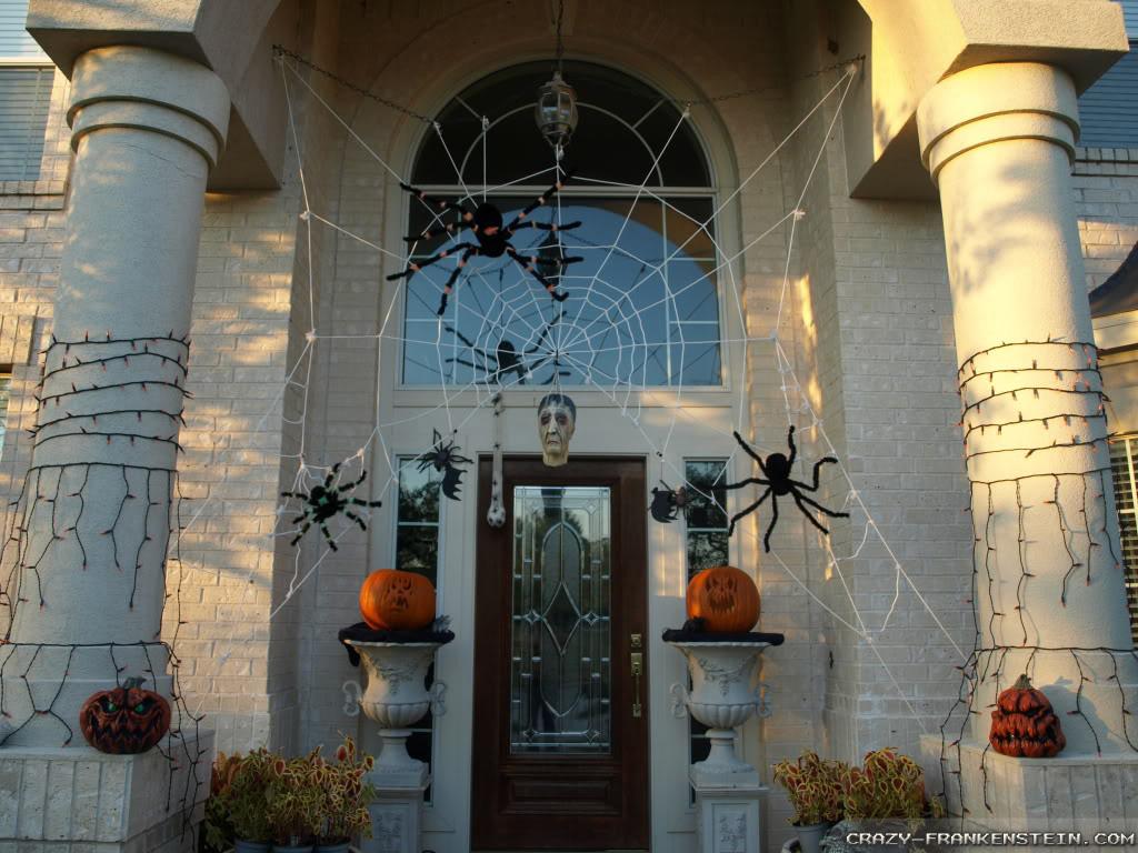 Ideas Halloween Decorations Door for Warm Welcome