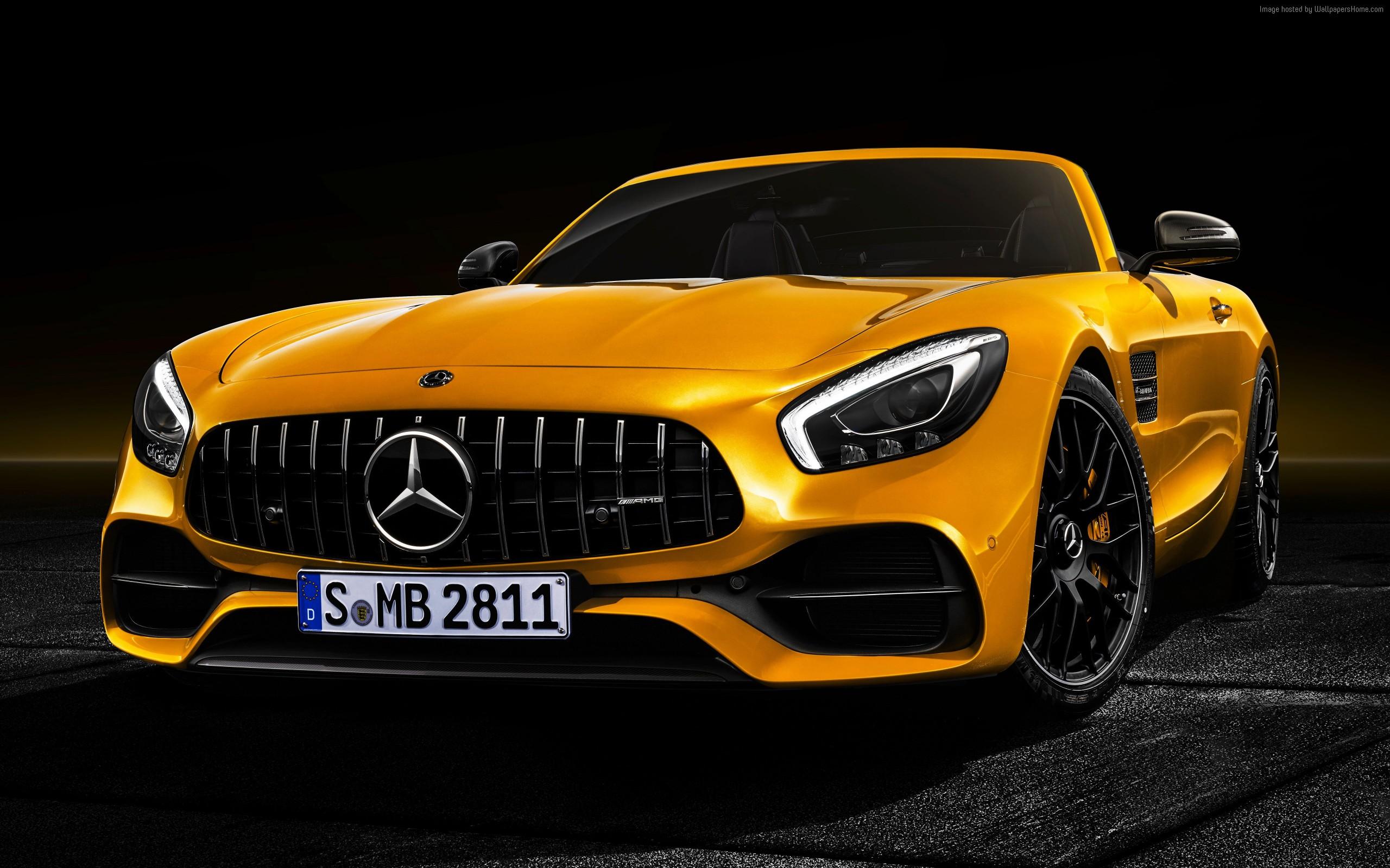 Wallpaper Of Mercedes Benz AMG GT S Roadster, 2019 Cars
