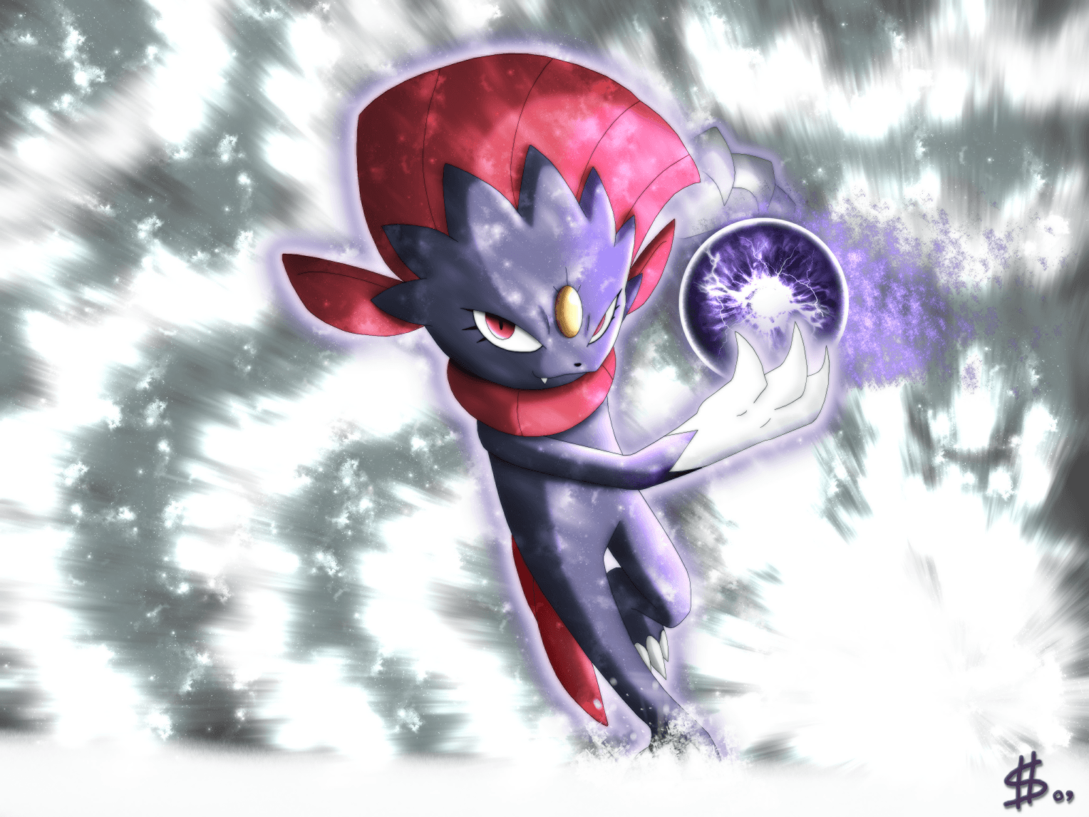 Weavile HD Wallpaper
