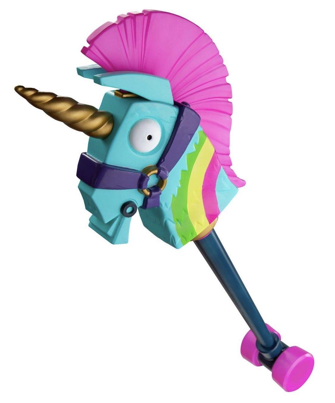 Details about RAINBOW PICKAXE FORTNITE UNICORN 3feet be long