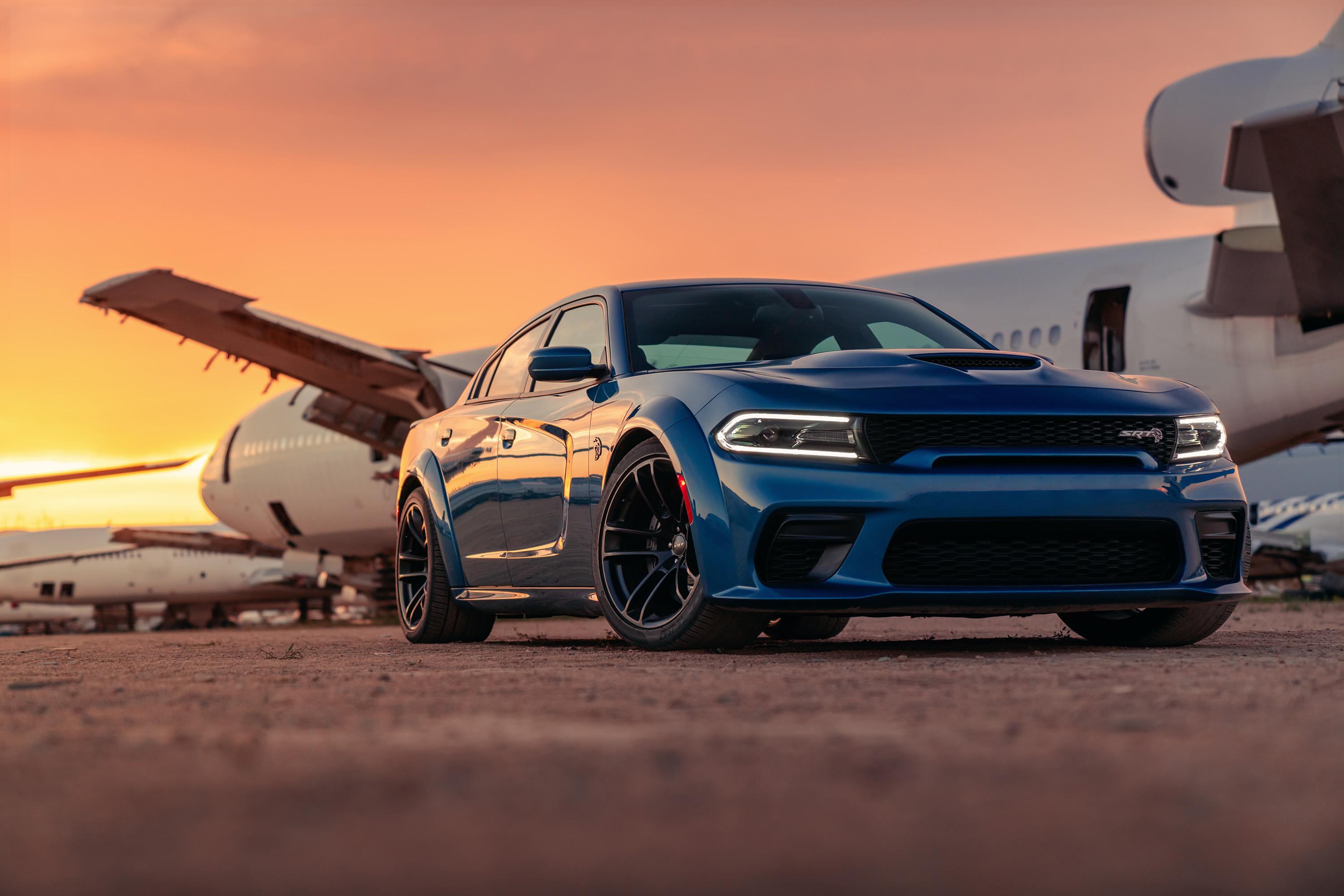 Dodge Charger SRT Hellcat Widebody Front, HD Cars, 4k