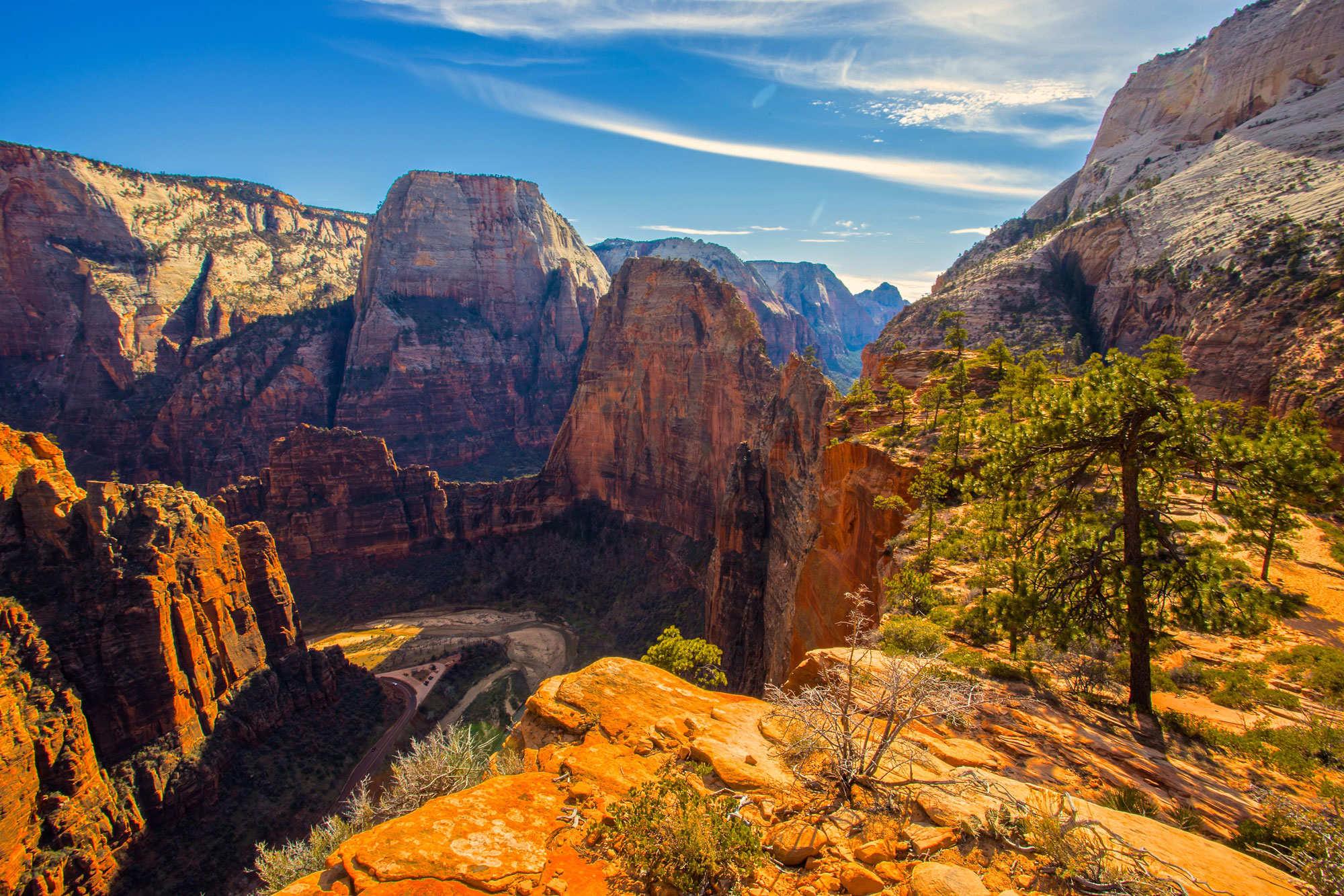 Zion National Park Visitors Guide—Hikes, Location, Photo