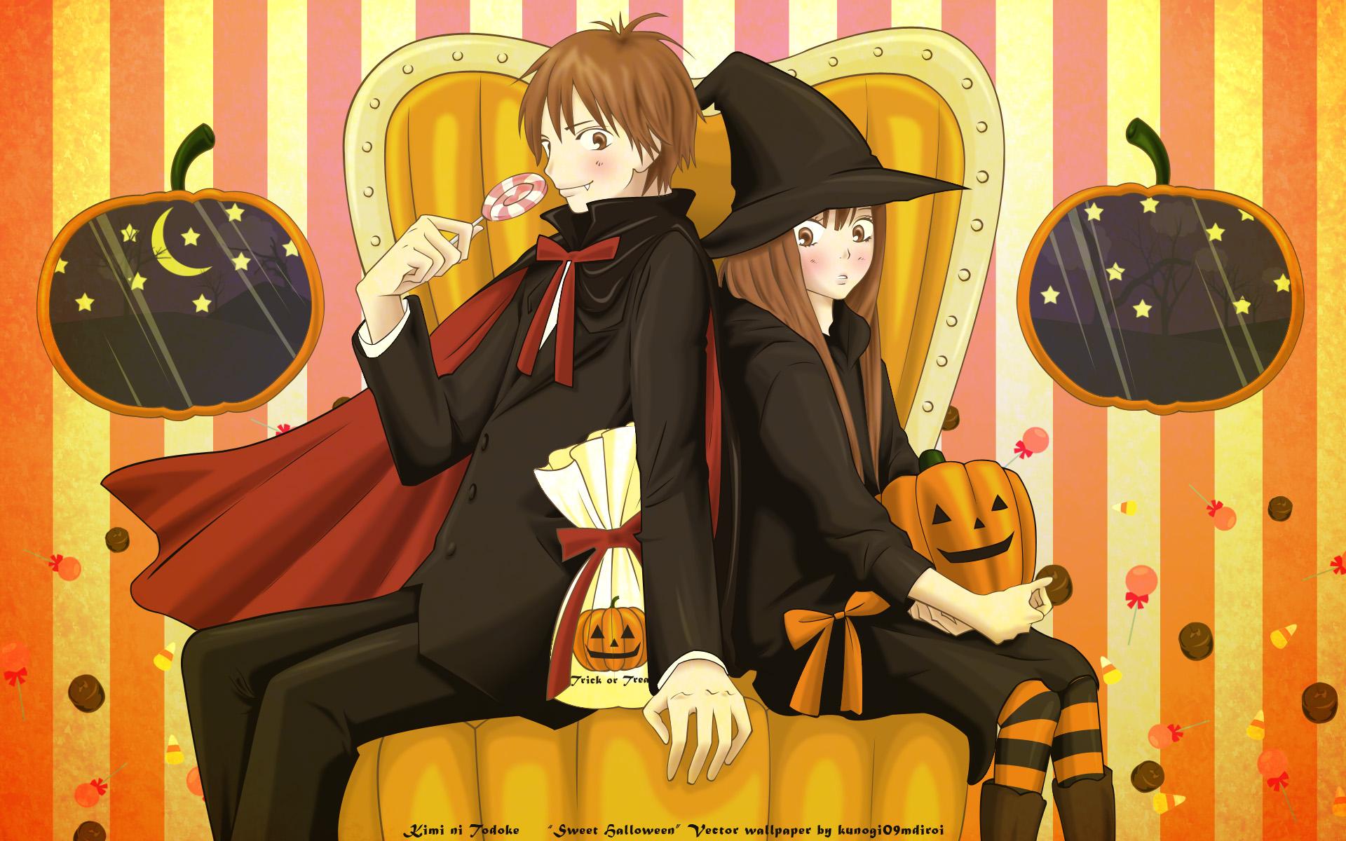 Kimi ni Todoke Wallpaper: Sweet Halloween