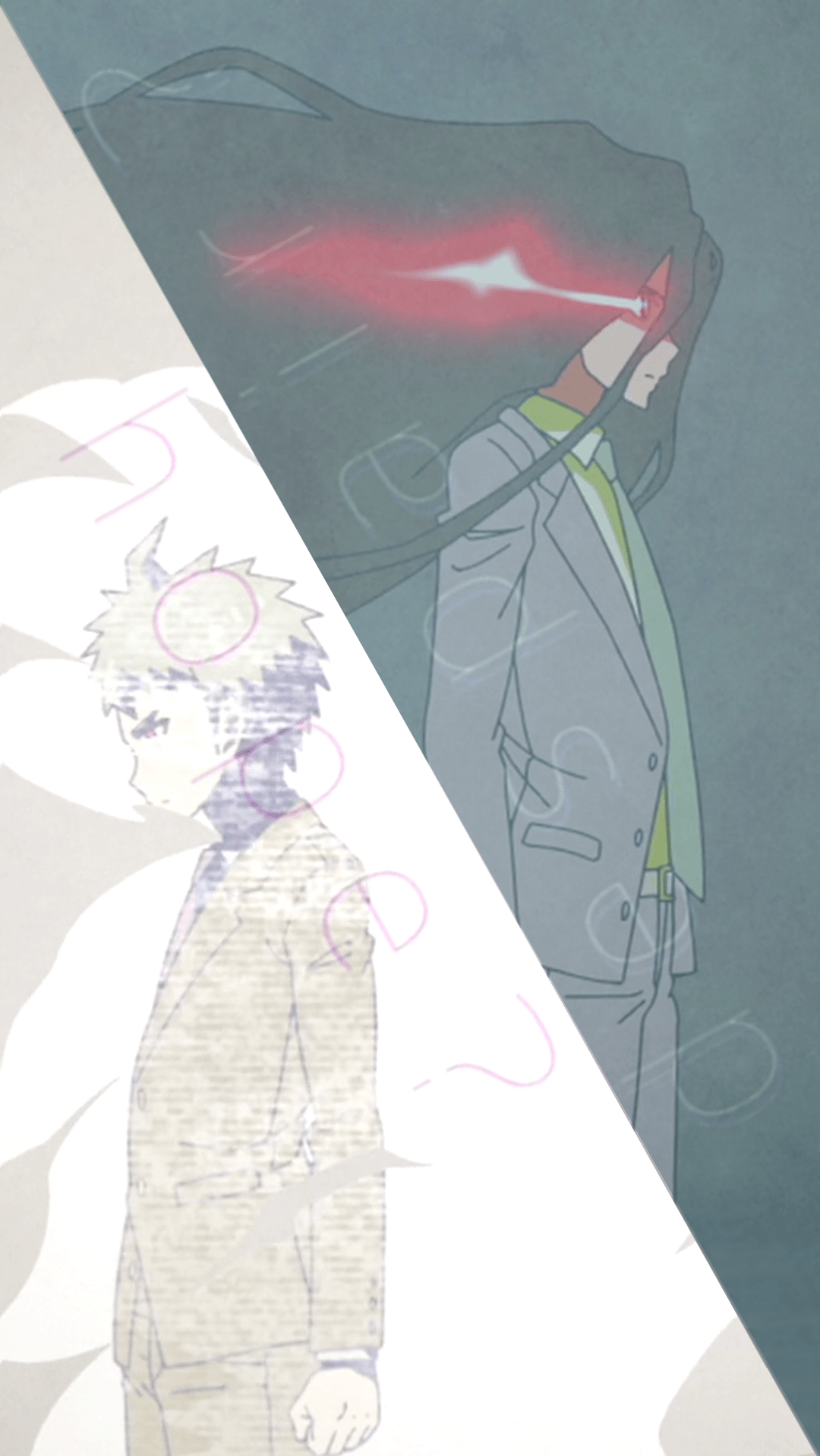 Soo I made this little wallpaper for phone, Despair OP