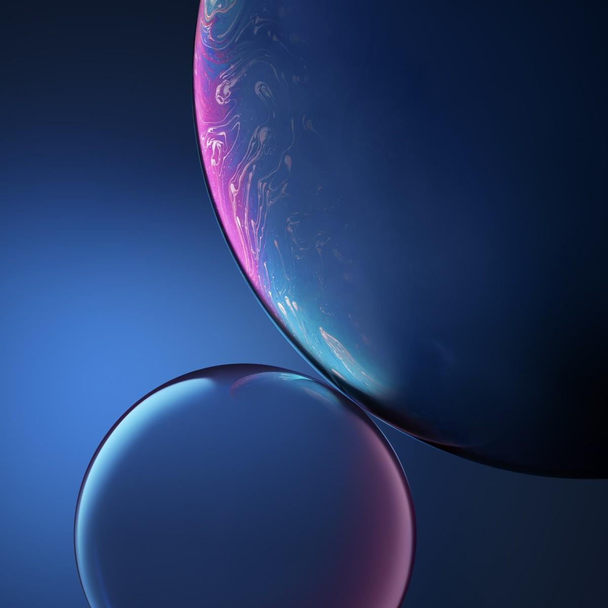 Download The All New iPhone XR 'Bubble' Wallpaper Here
