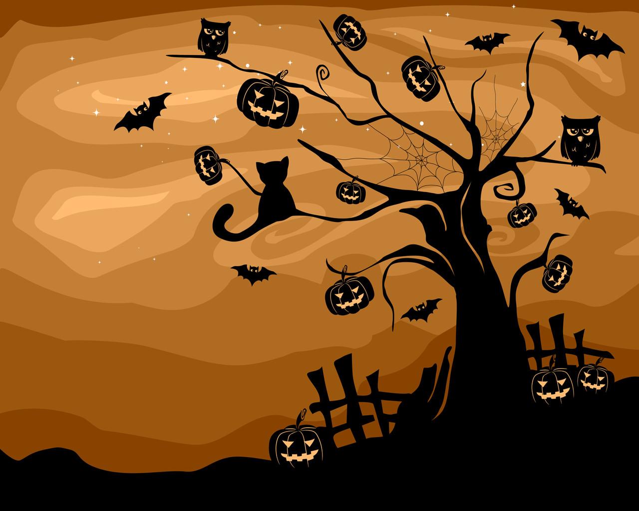 Halloween Wallpaper From Depositphotos