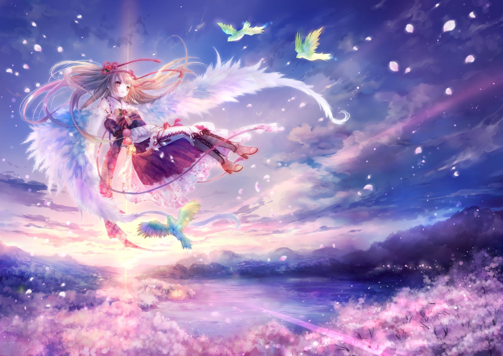 Anime Angel Wallpaper Wide As Wallpaper HD
