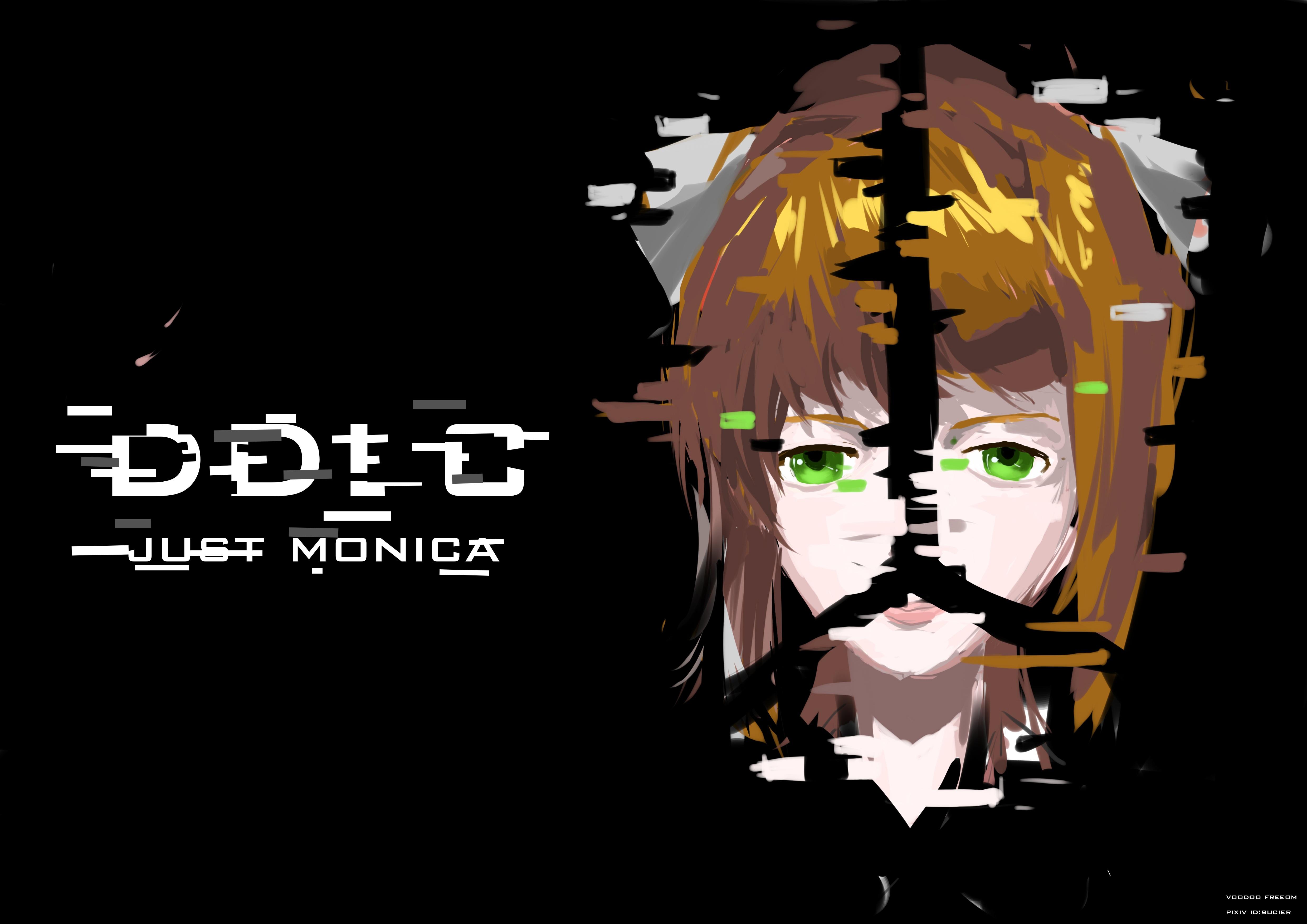 Monika (DDLC) 4k Ultra HD Wallpaper. Background Imagex3507