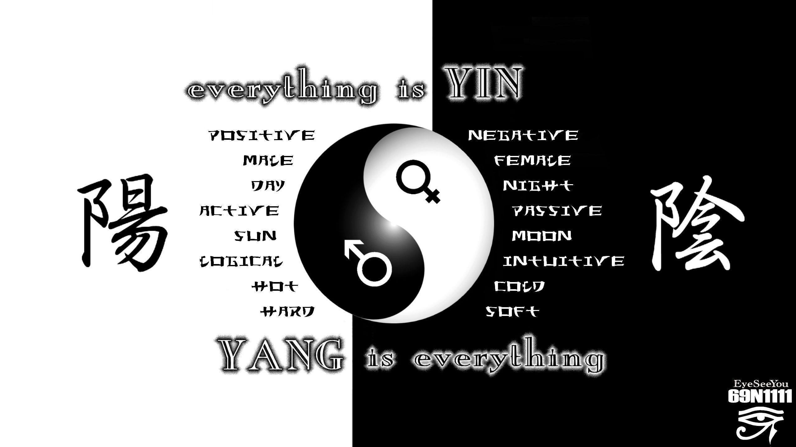 Ying Yang Background