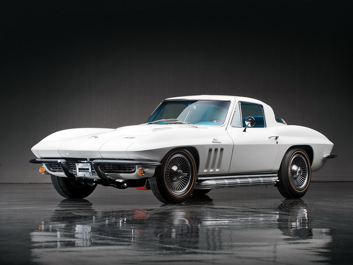 Photos Chevrolet 1966 Corvette Sting Ray L72 427 White