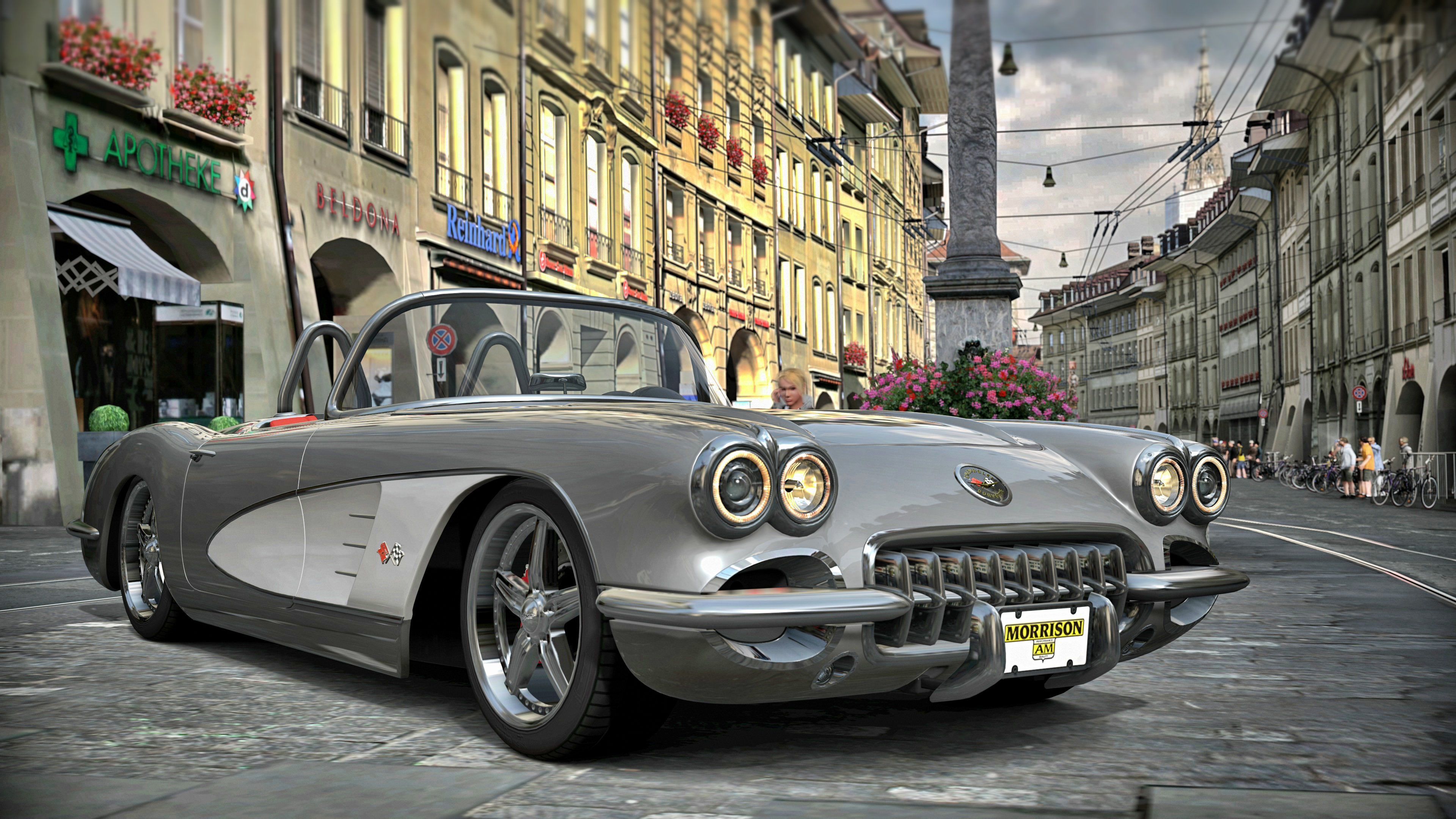 Vintage Corvette Wallpaper Free Vintage Corvette