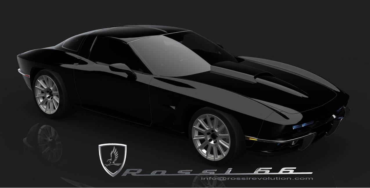 Rossi 66 Based On The 1966 C2 Corvette Picture, Photo