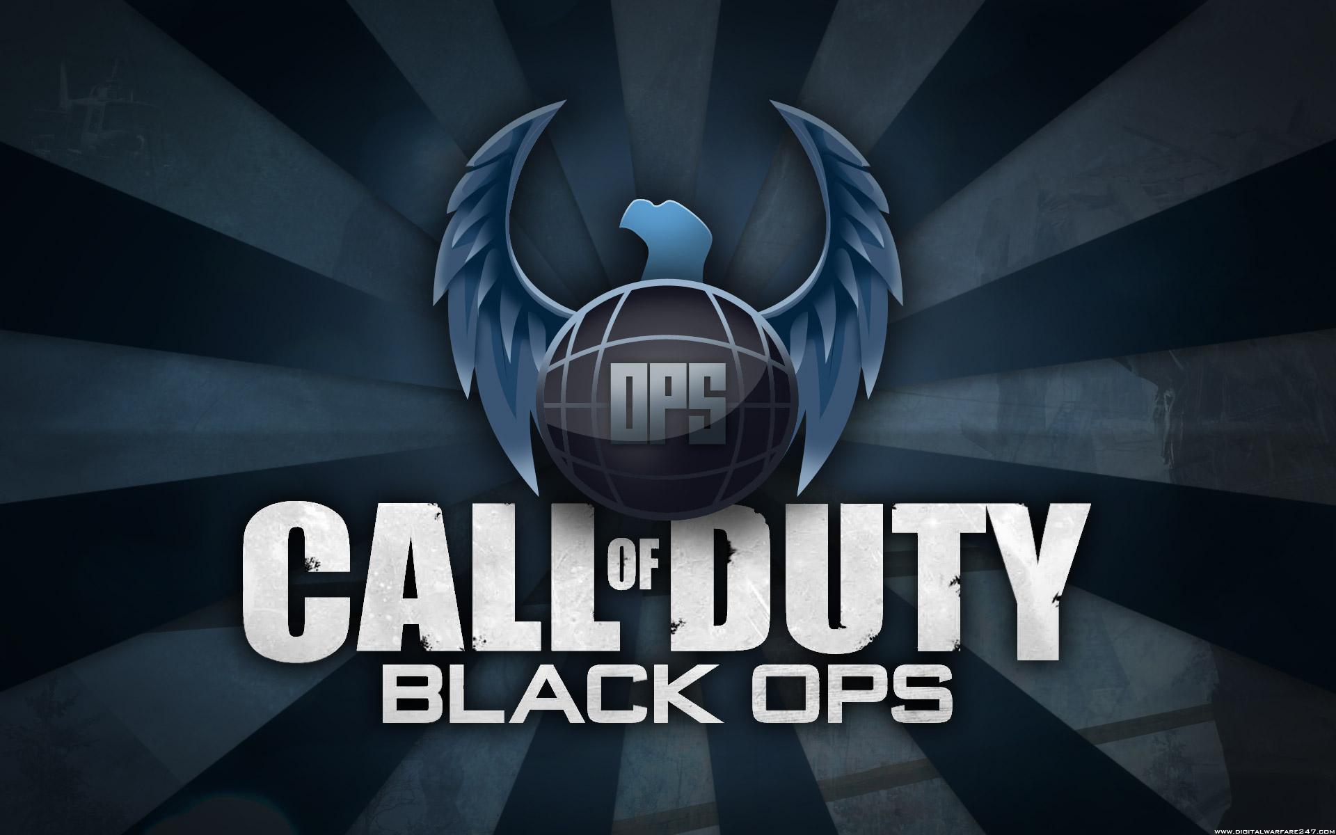 Cod Black Ops Logo Wallpaper Call of Duty Wallpaper Res