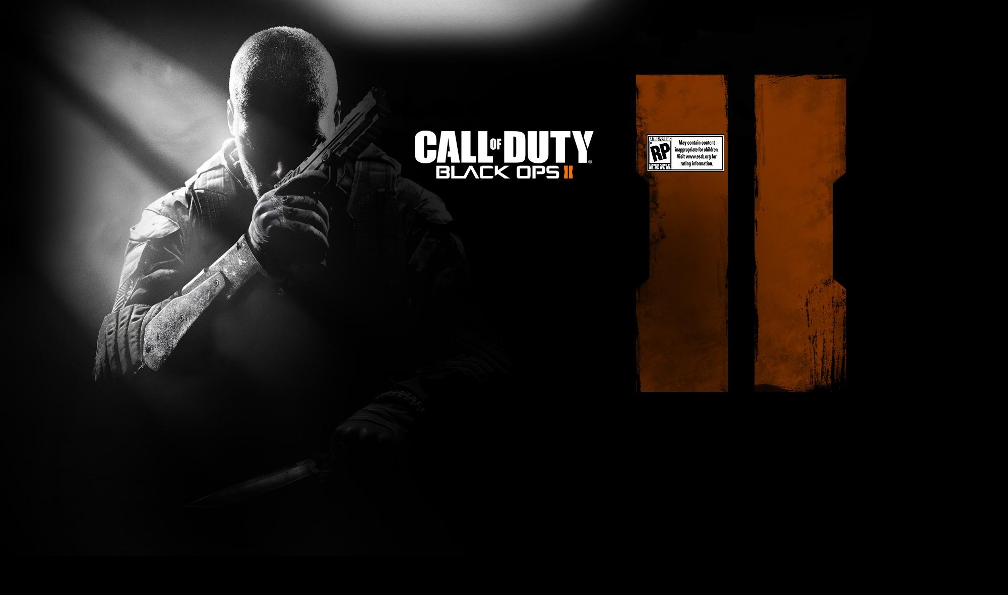 Call Of Duty Black Ops 2 Dark Logo Wallpaper Call of Duty