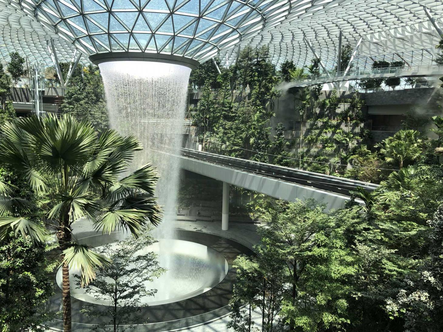 Jewel Changi by Safdie architects scheduled to open in 2019