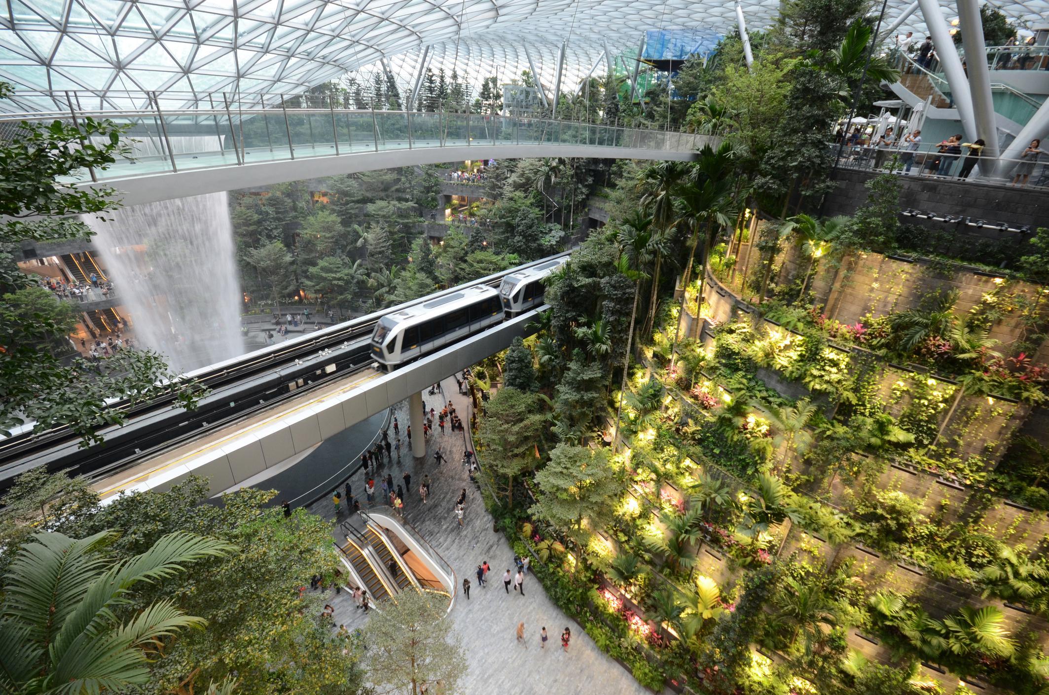 Singapore: New Jewel Changi Airport is a treat for jungle