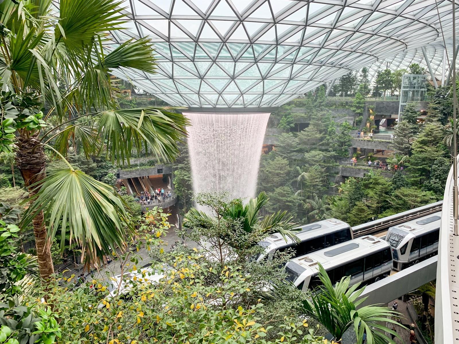 Nature Inspired Amusement Park Opens In Singapore's Airport