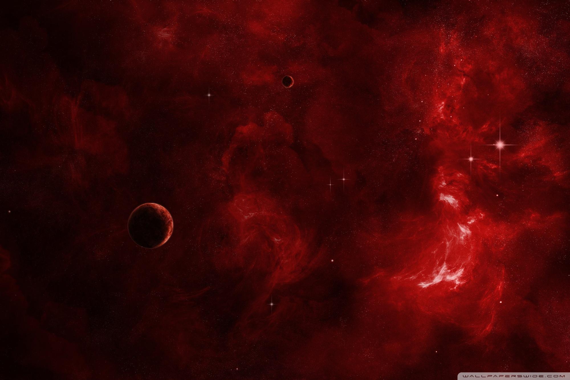 Red Nebula ❤ 4K HD Desktop Wallpaper for 4K Ultra HD TV