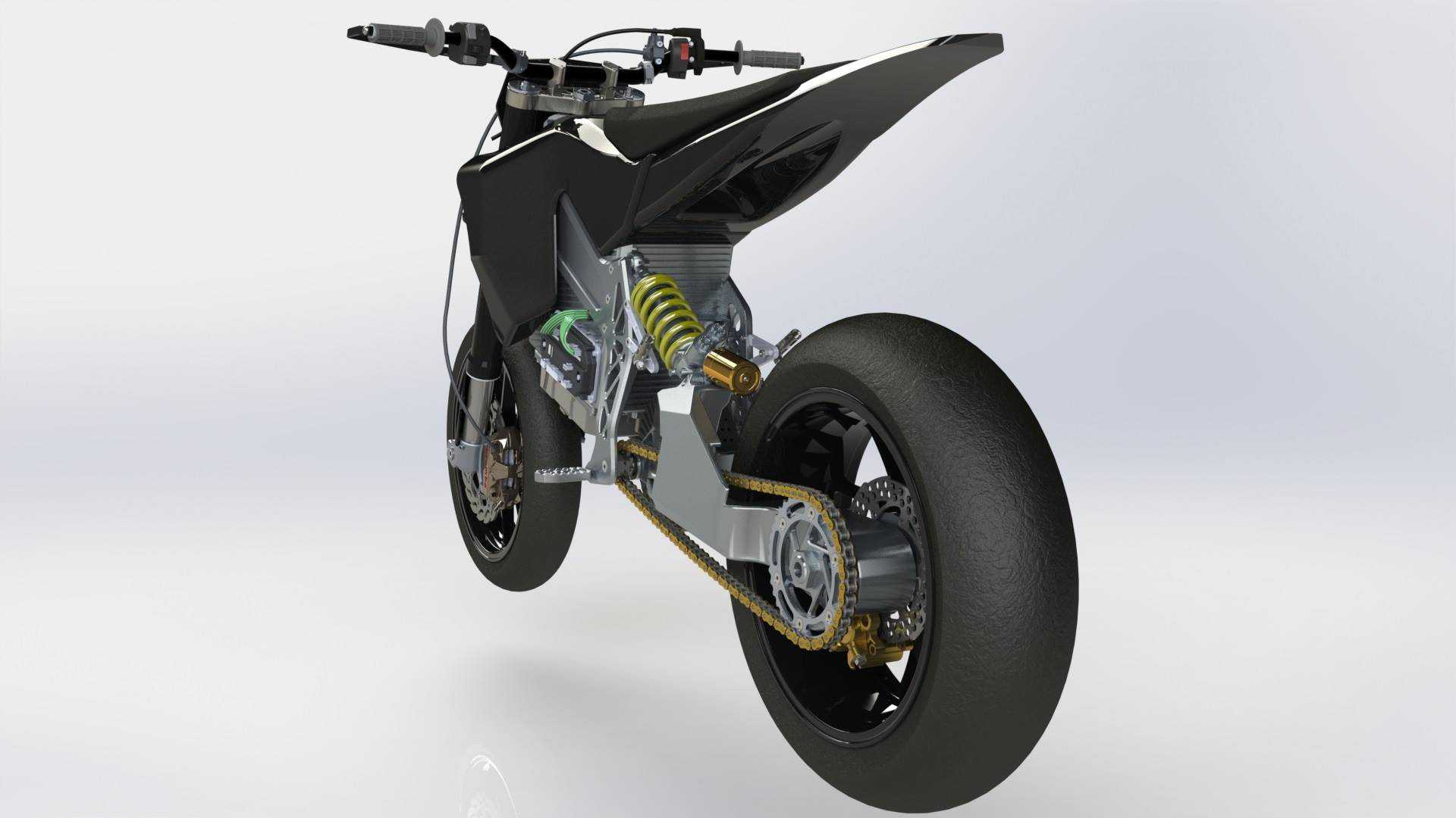 Liion is an electric supermoto from Axiis
