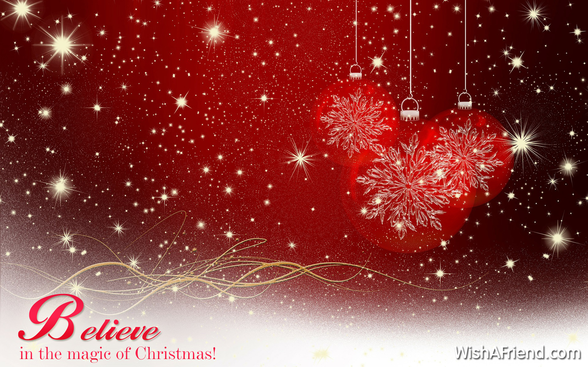 Believe in the magic of Christmas!, Christmas Wallpaper