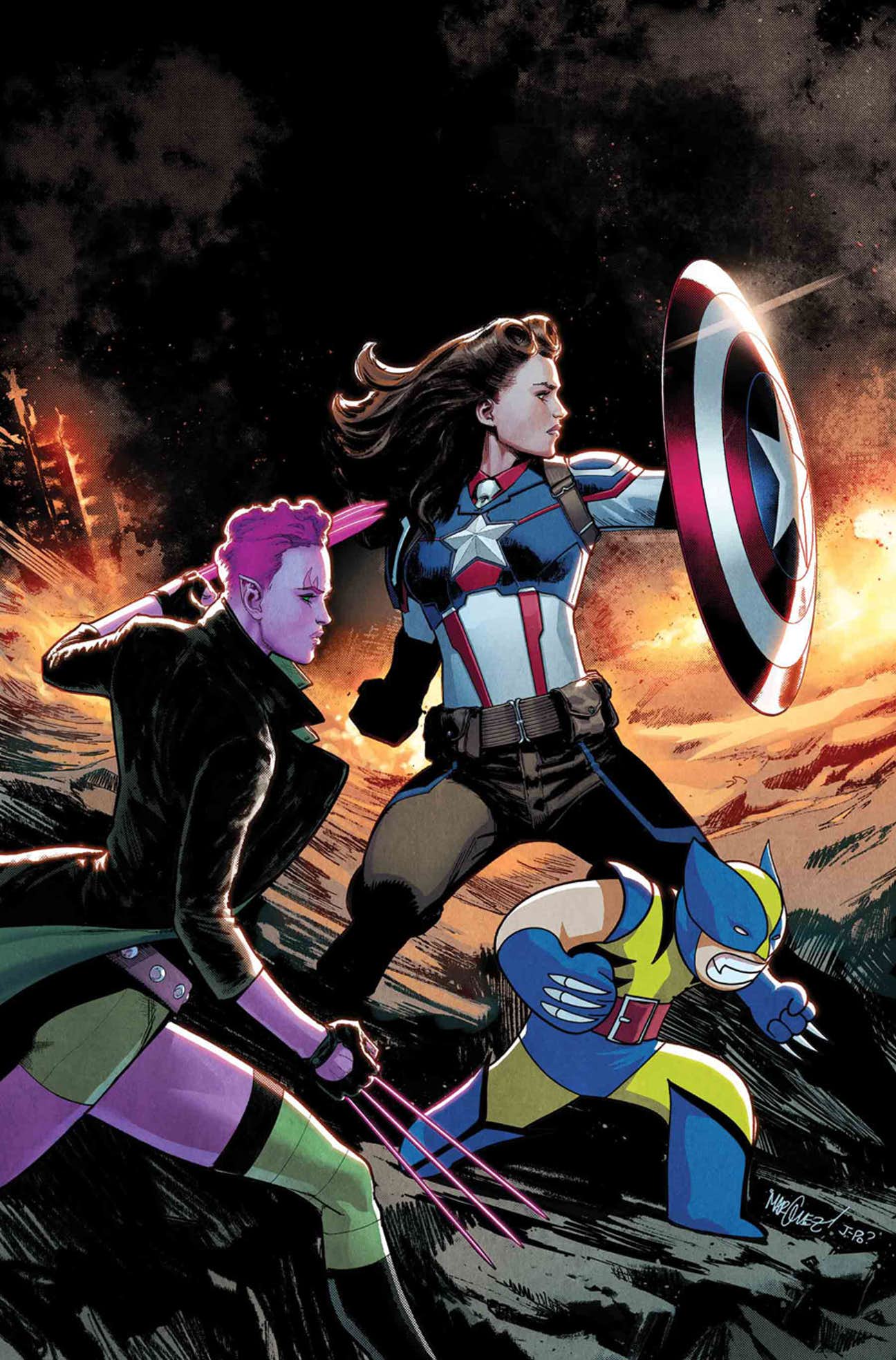 Peggy Carter Makes Her Comic Debut as Captain America