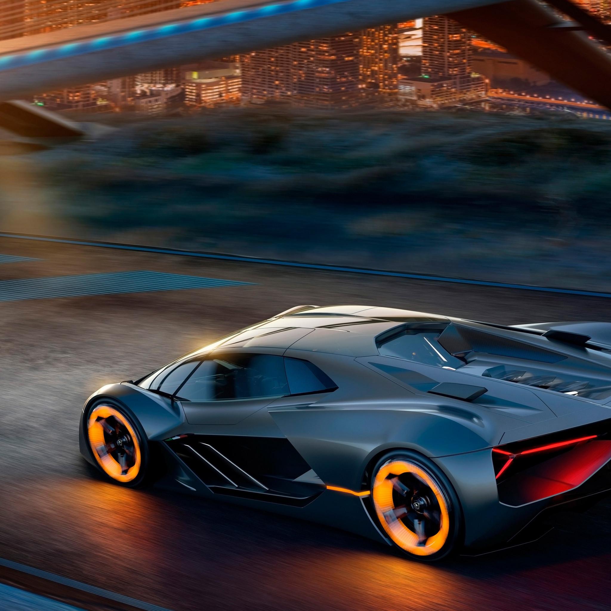 Download wallpaper: Lamborghini Terzo Millennio electric car